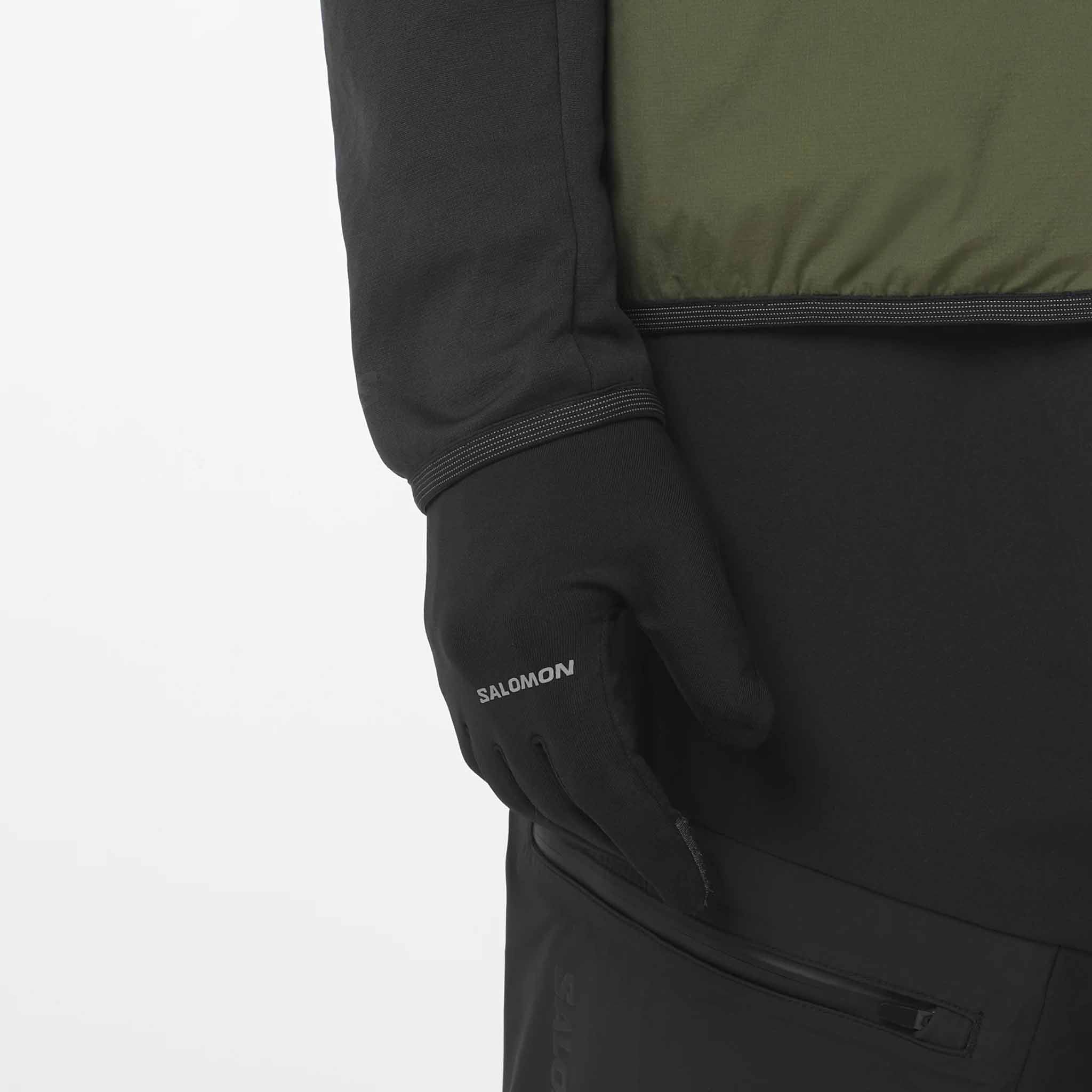 Salomon Outline Warm Hybrid Midlayer manteau de course à pied homme - Image 4