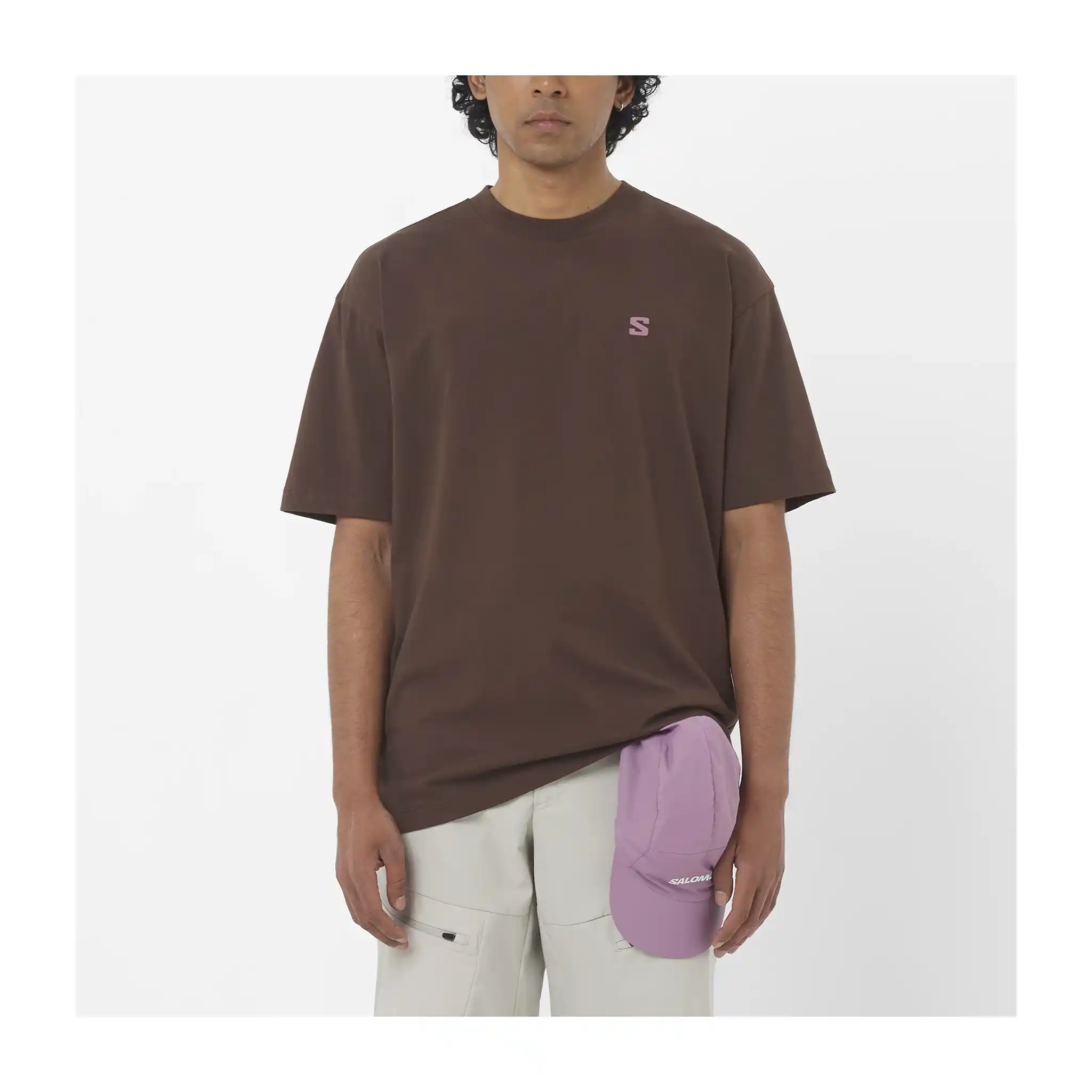 Salomon Round Logo Graphic T-shirt pour homme - Image 3