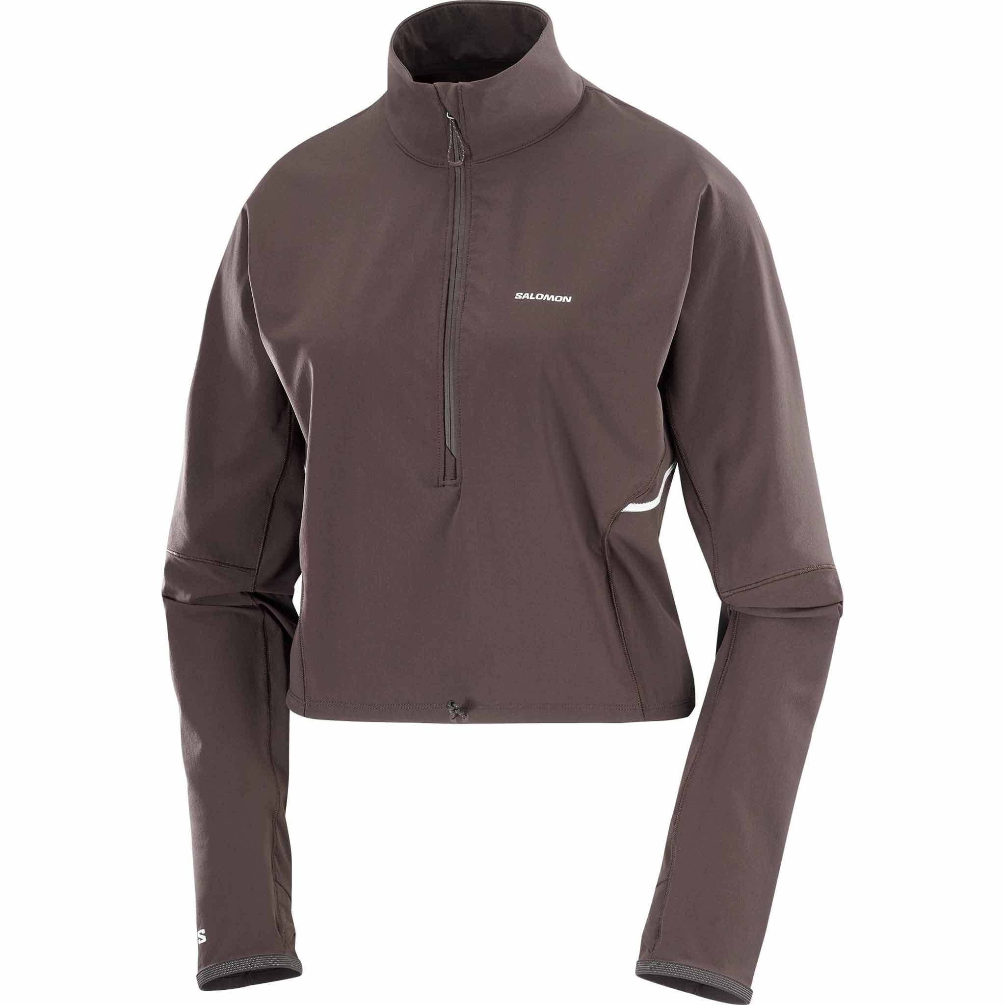 Salomon Sense Aero Hybrid Half-Zip Midlayer chandail de course à pied pour femme - Image 2