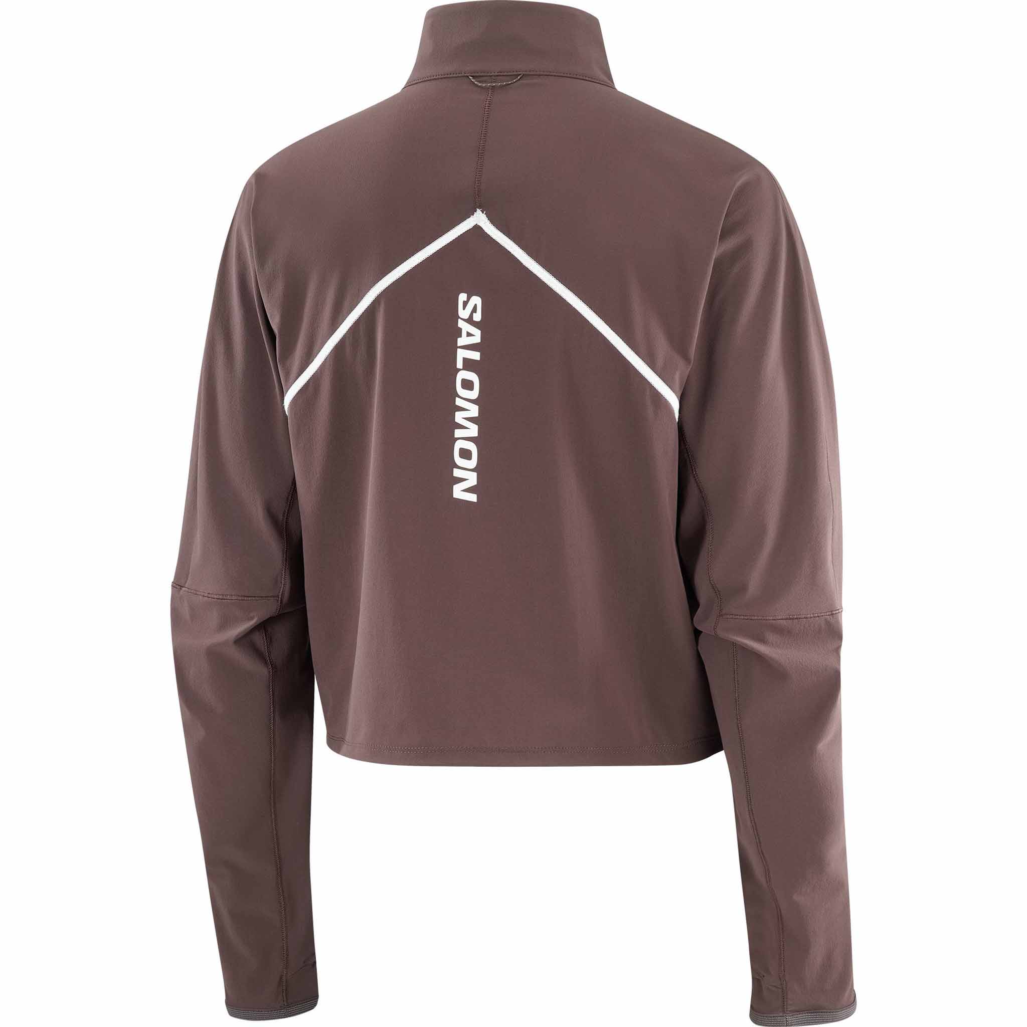 Salomon Sense Aero Hybrid Half-Zip Midlayer chandail de course à pied pour femme - Image 3