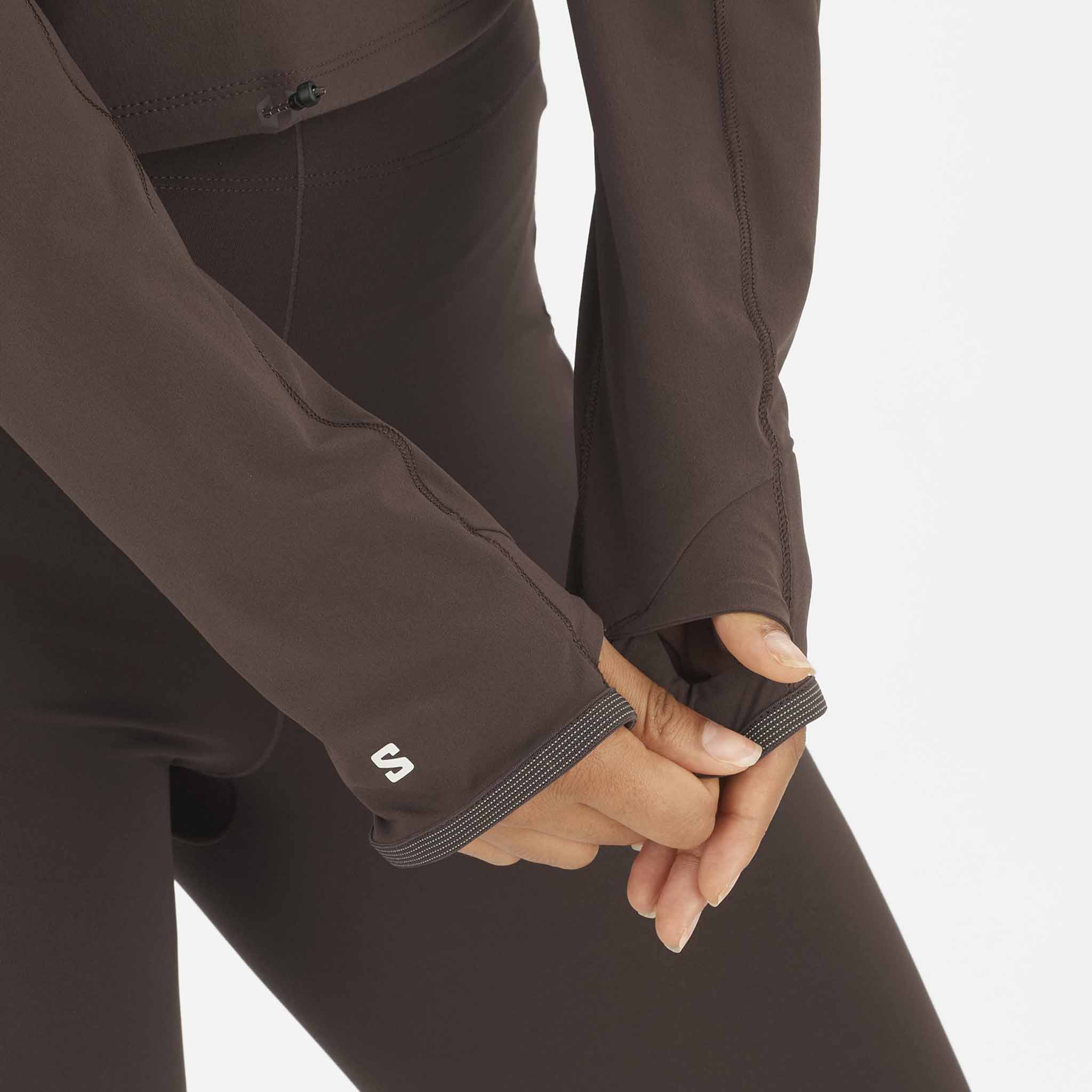 Salomon Sense Aero Hybrid Half-Zip Midlayer chandail de course à pied pour femme - Image 7