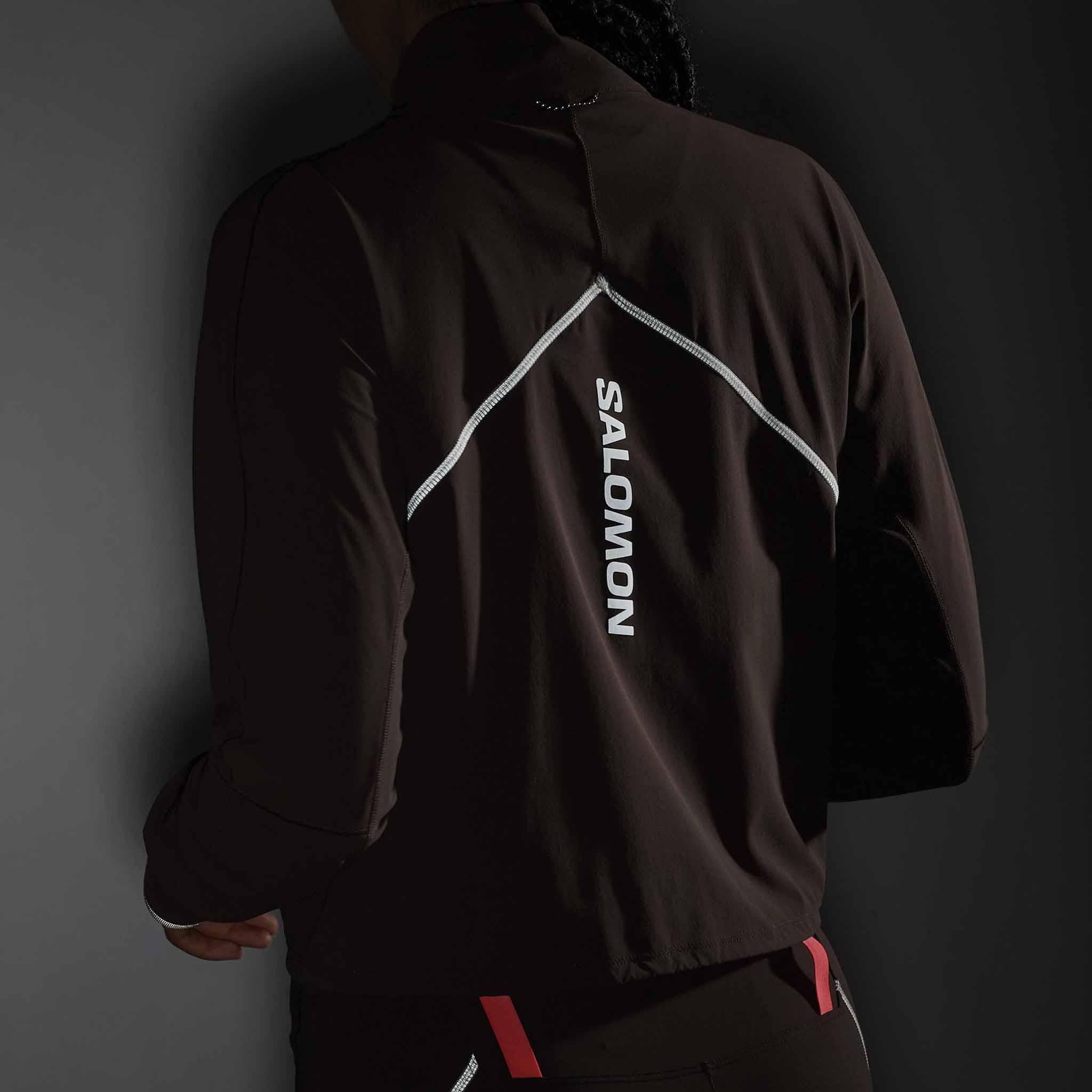 Salomon Sense Aero Hybrid Half-Zip Midlayer chandail de course à pied pour femme - Image 8