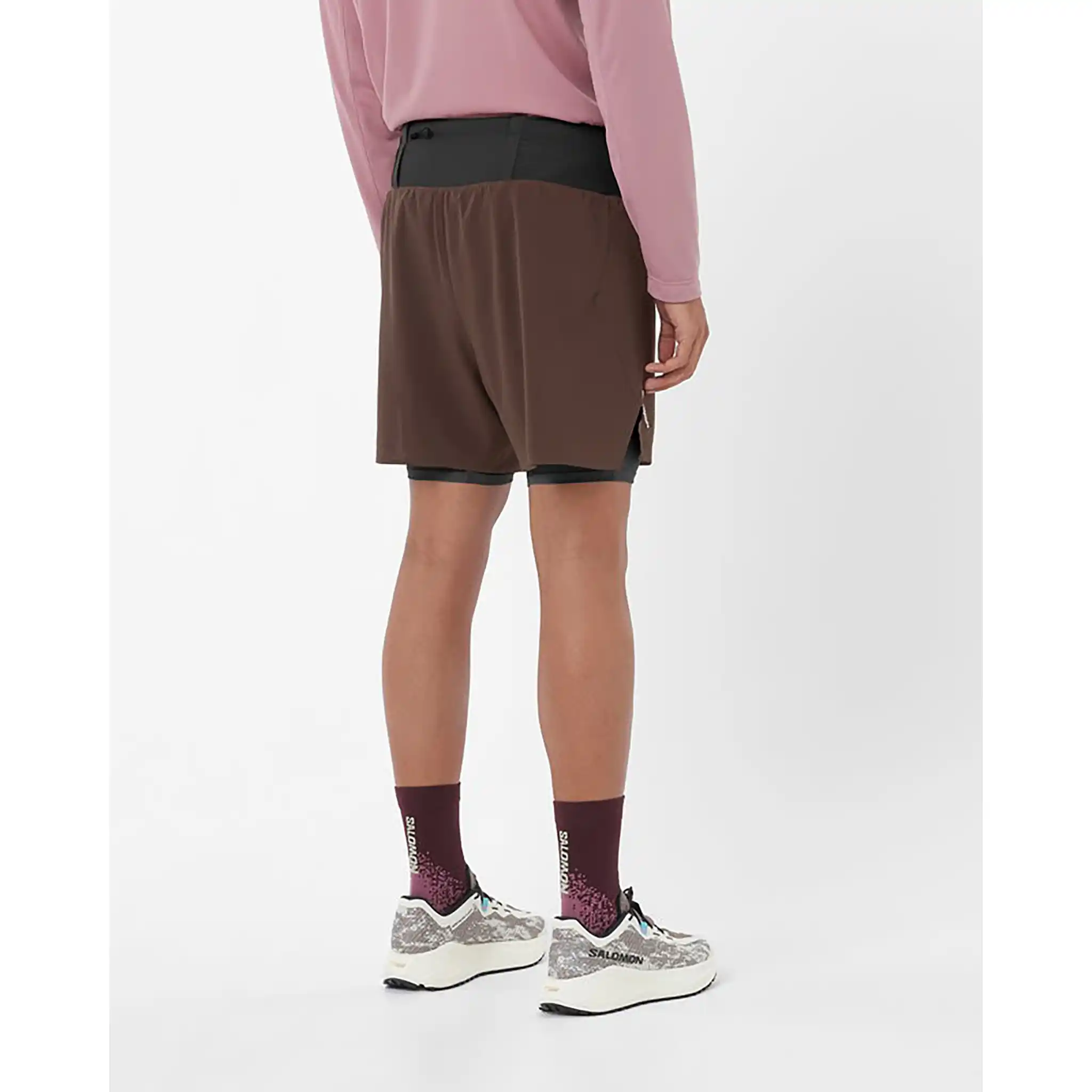 Salomon Sense Aero short 5 po 2-en-1 trail pour homme - Image 4