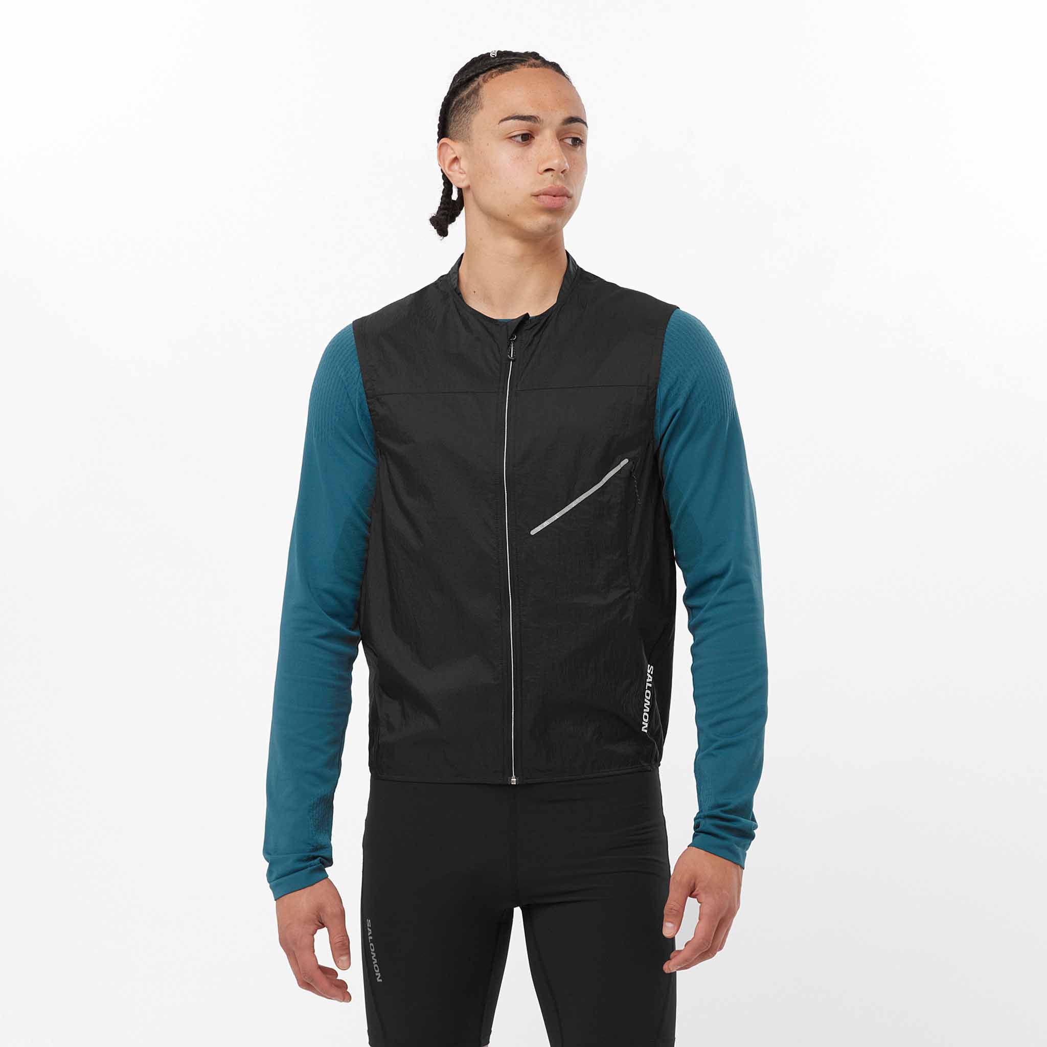 Salomon Sense Aero Wind Vest gilet coupe-vent pour homme - Image 2