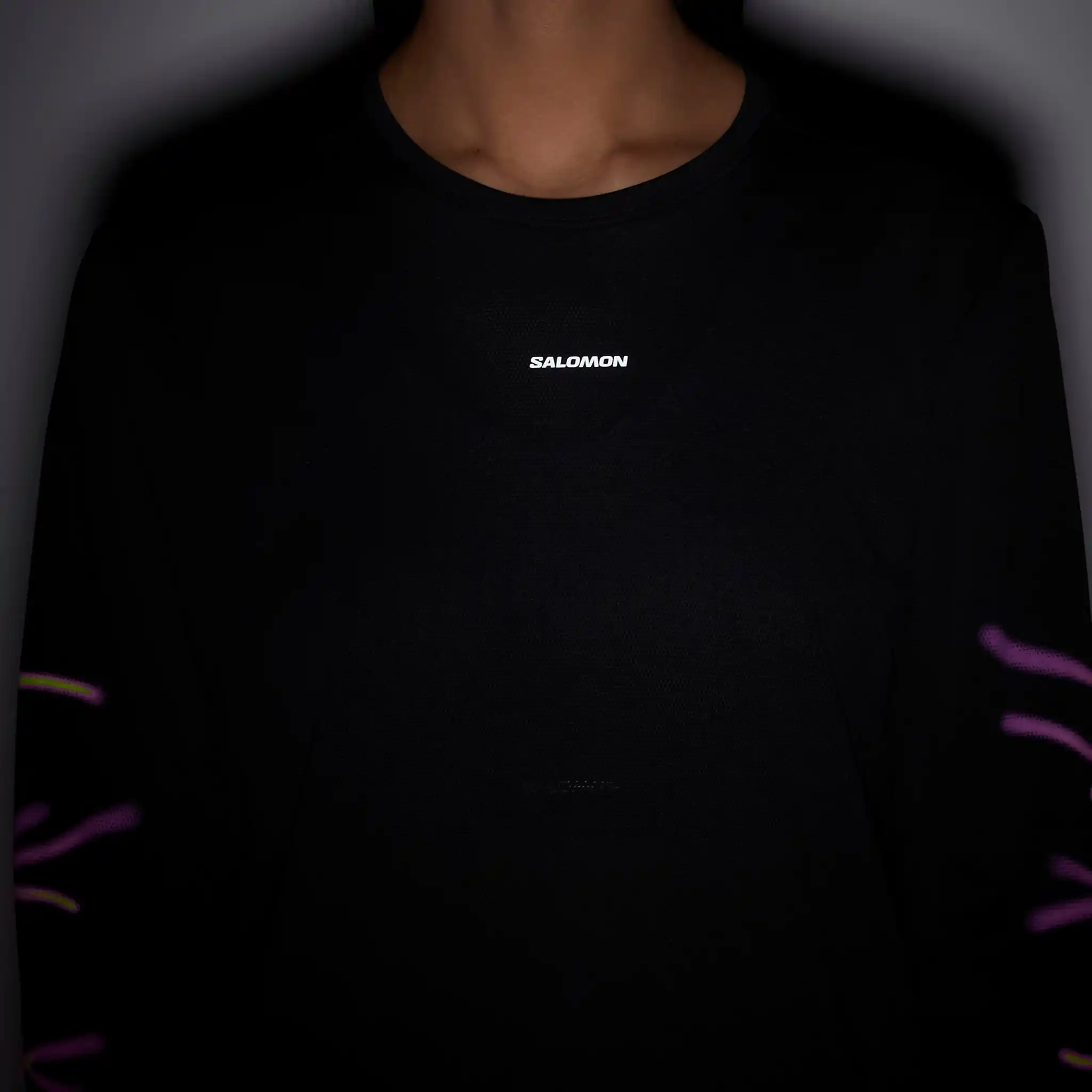 Salomon SHAKEout Core Graphic T-shirt à manches longues pour femme - Image 3