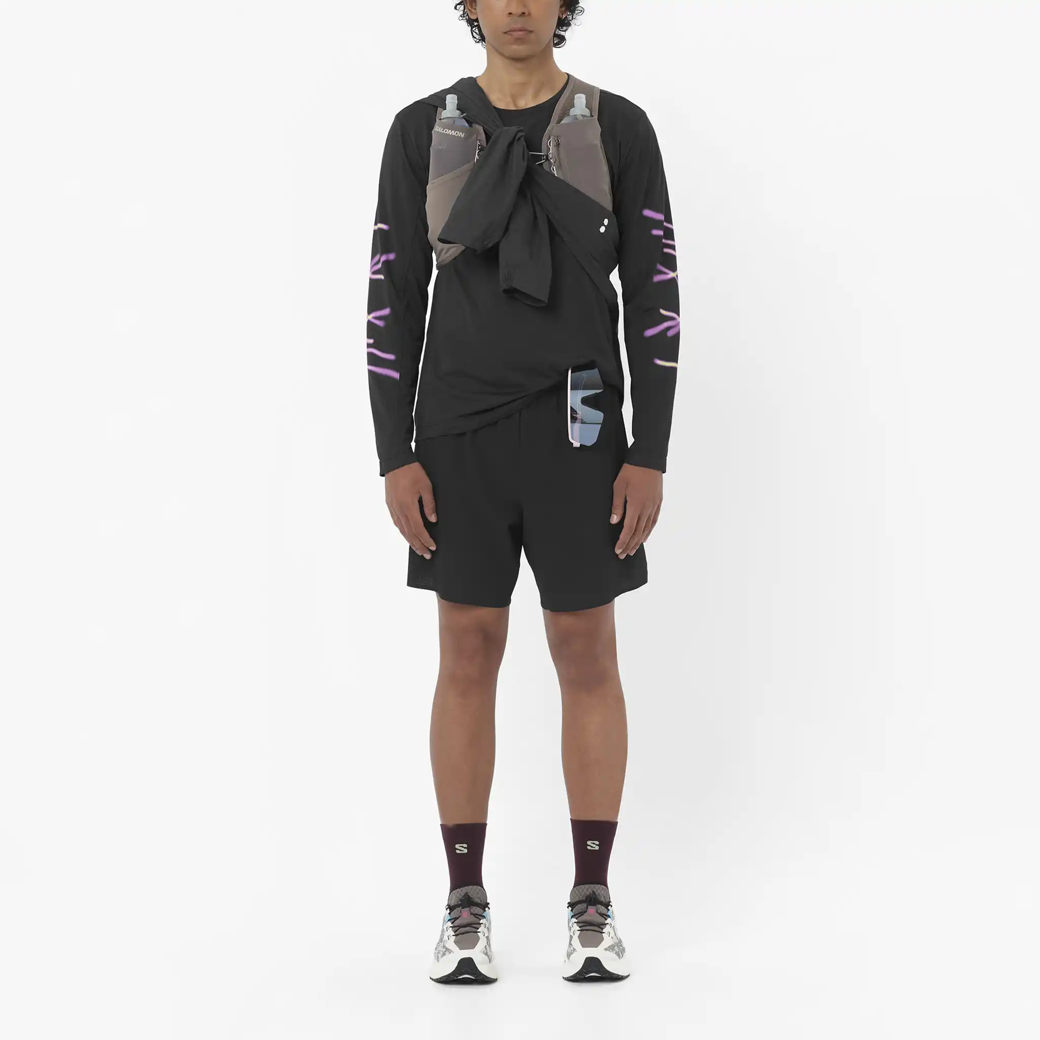 Salomon SHAKEout Core Graphic T-shirt à manches longues pour homme - Image 6