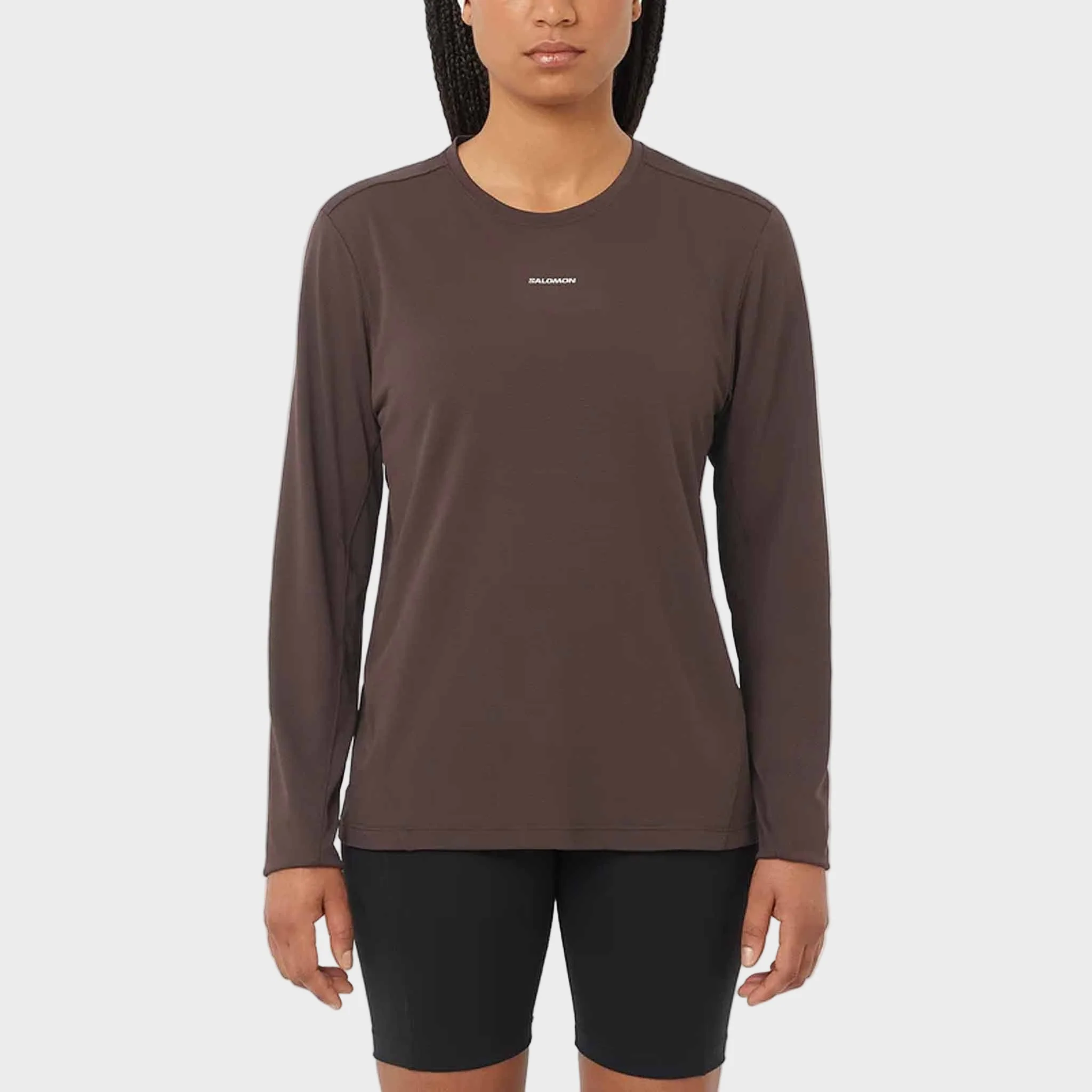 Salomon SHAKEout Core T-shirt manches longues de course à pied pour femme