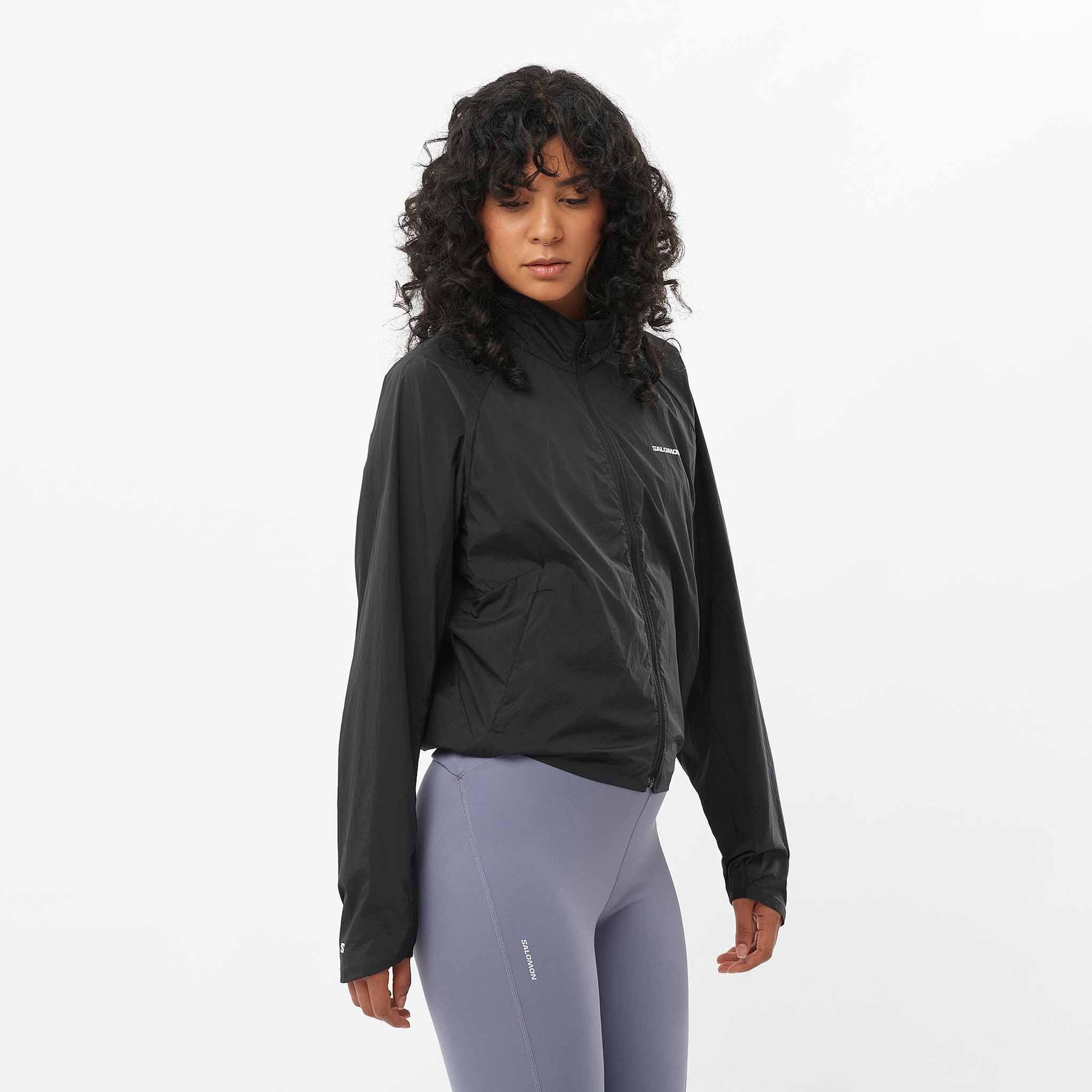 Salomon Shakeout Fly manteau coupe-vent de course à pied pour femme - Image 2