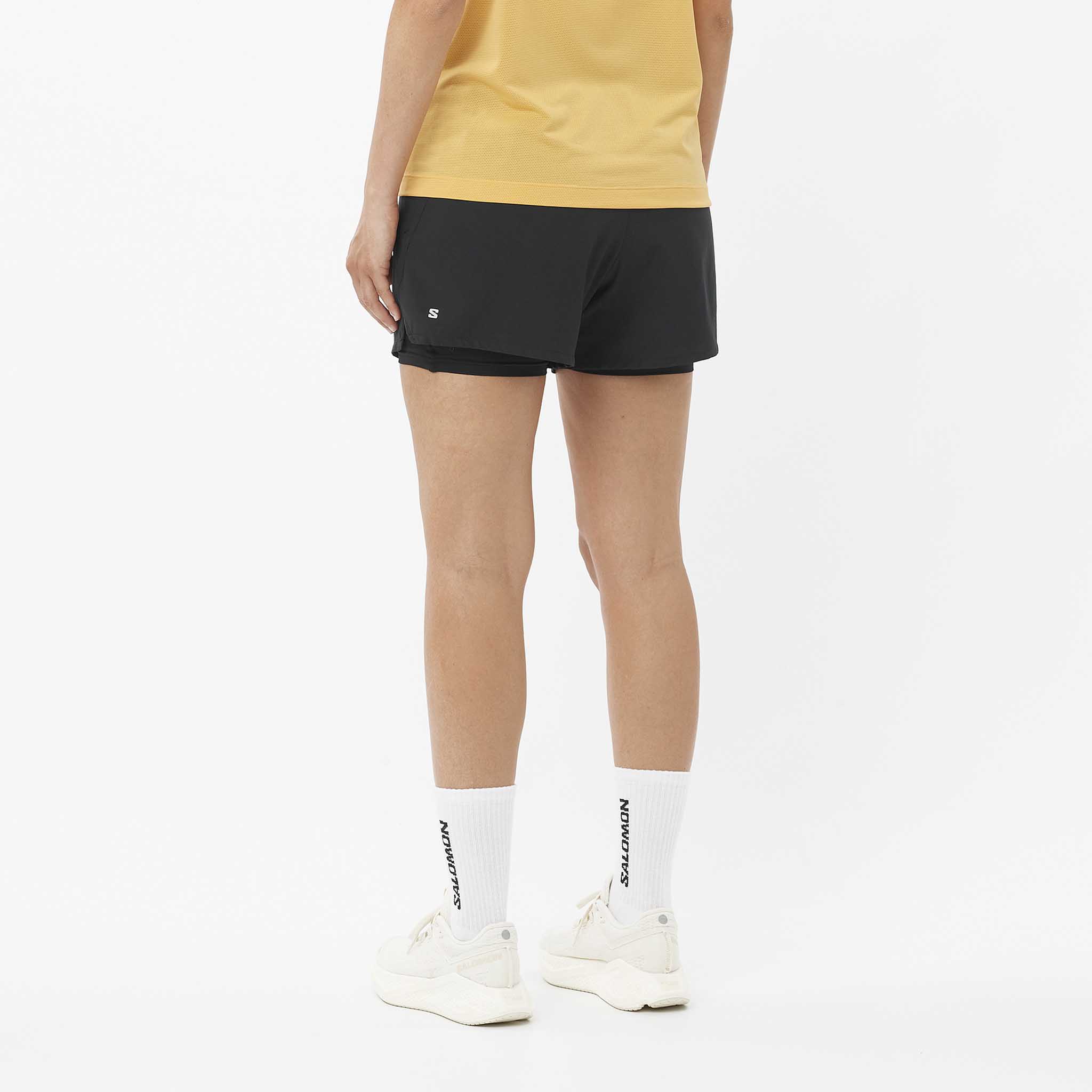 Salomon SHAKEout short sport 4 pouces 2-en-1 pour femme - Image 2