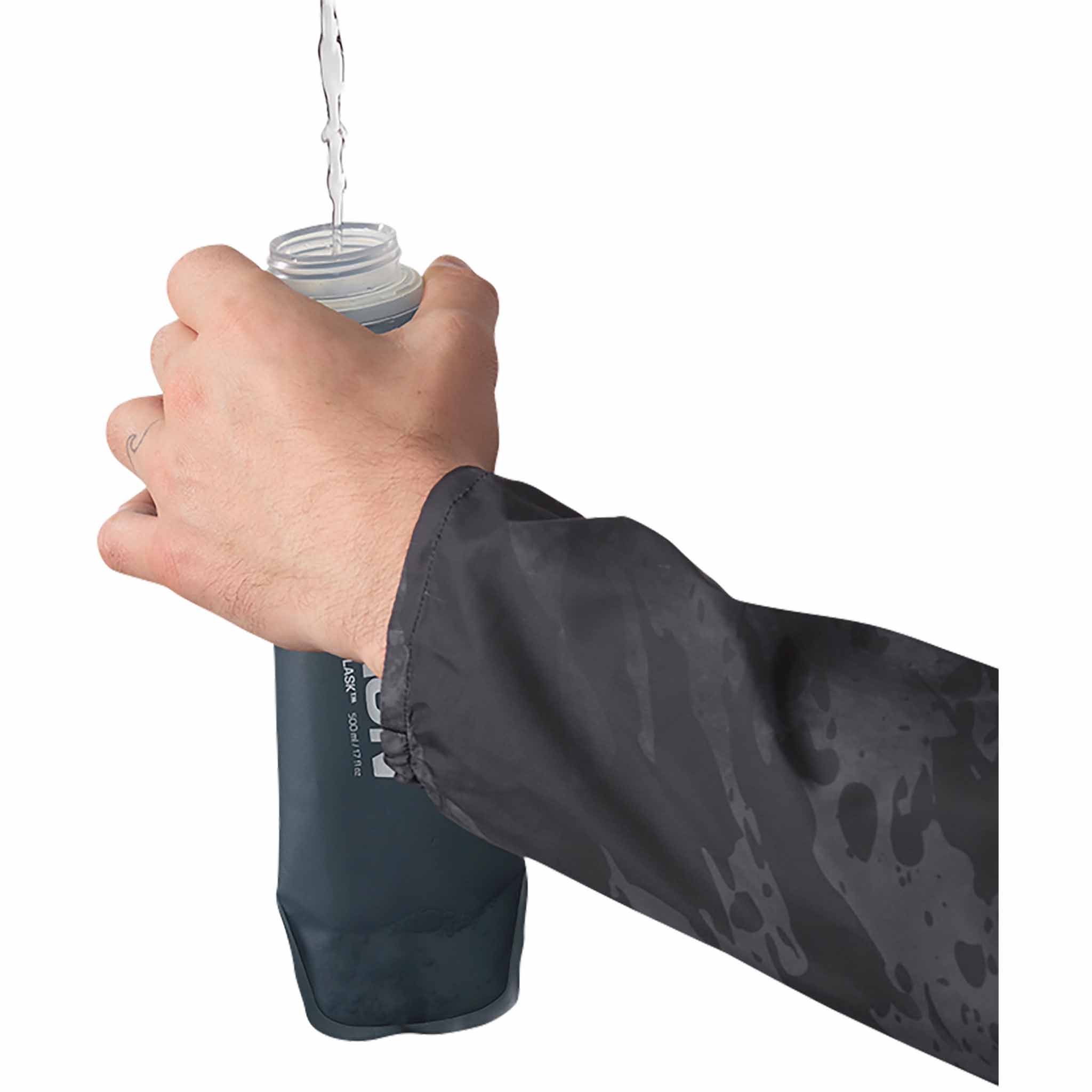 Salomon Soft Flask 500 ml / 17 oz 42 gourde souple - Slate Grey - Image 4