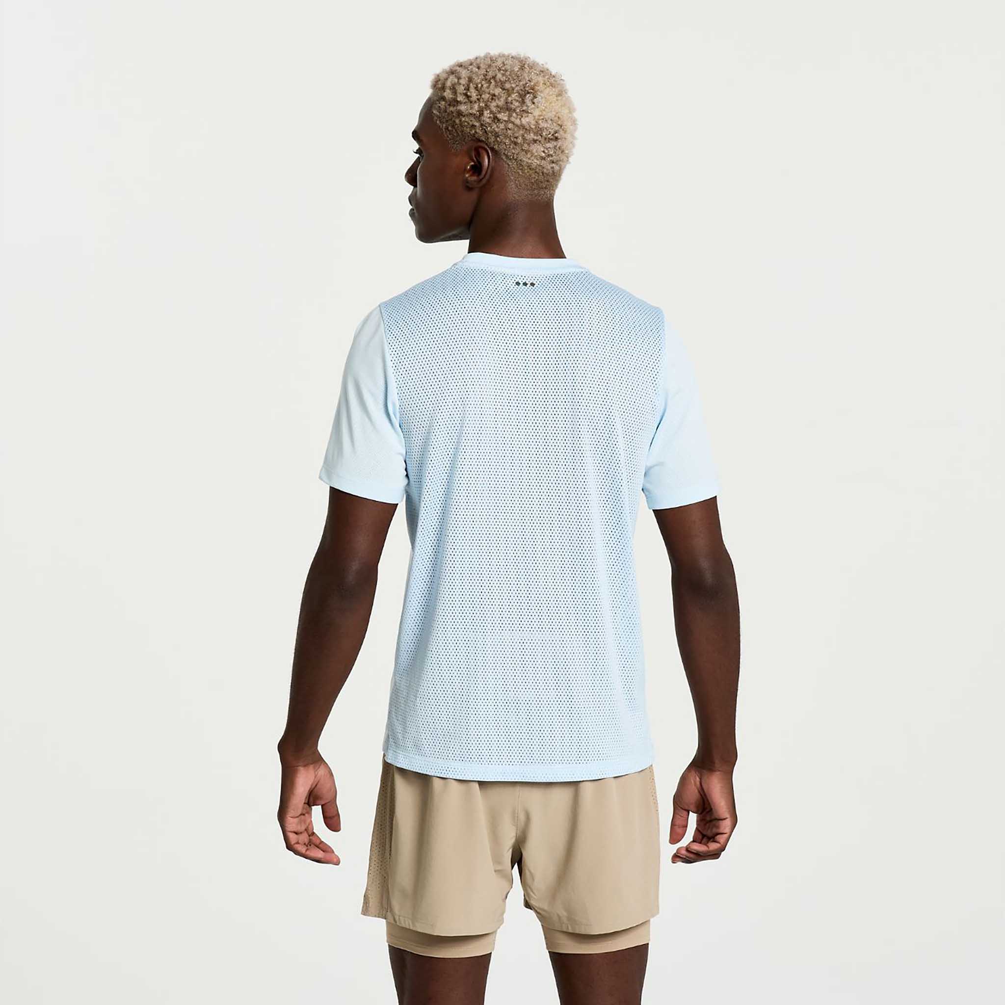 Saucony Elevate Short Sleeve t-shirt de course à pied homme - Image 3