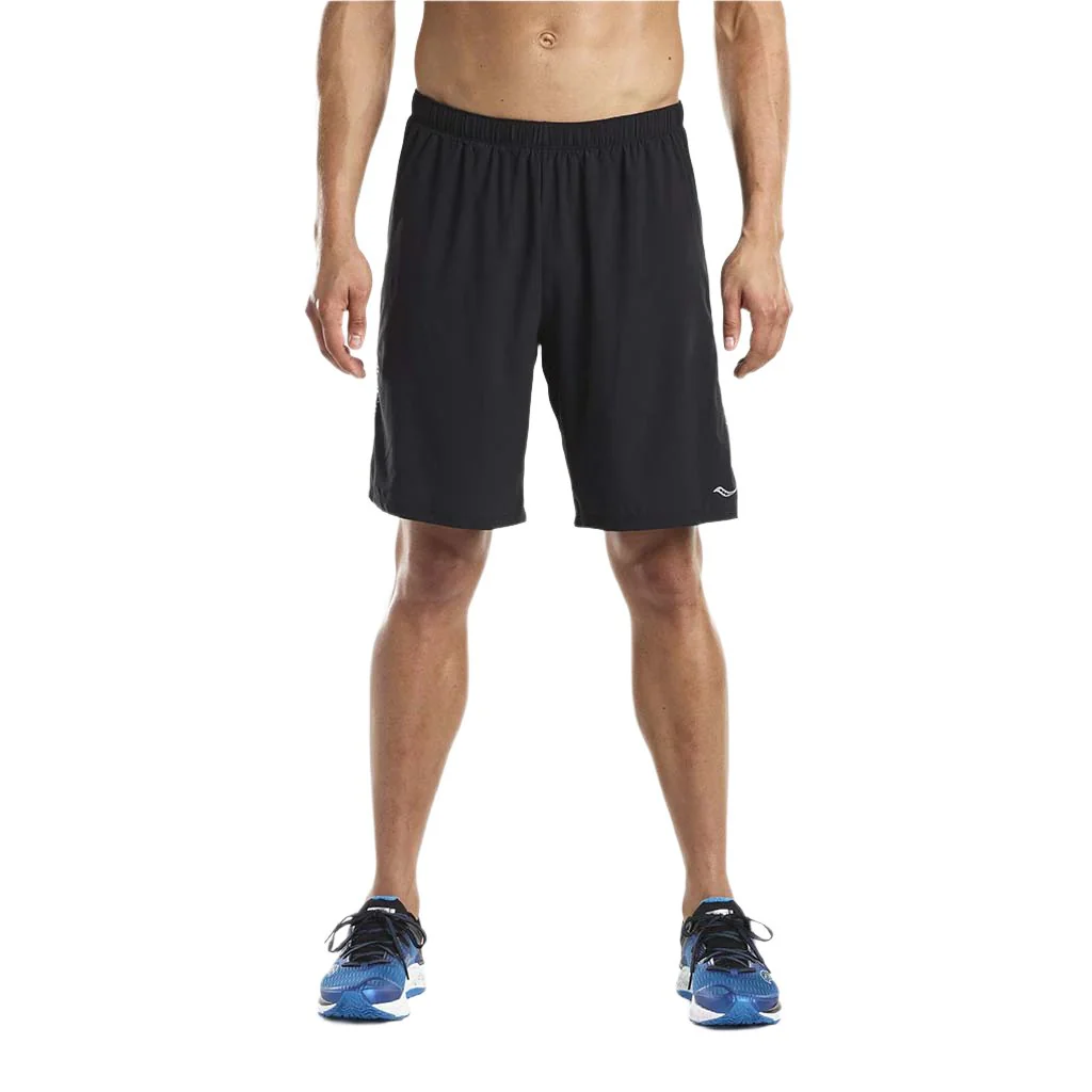 Saucony Interval 9-Inch 2 en 1 short de course à pied homme - Image 4