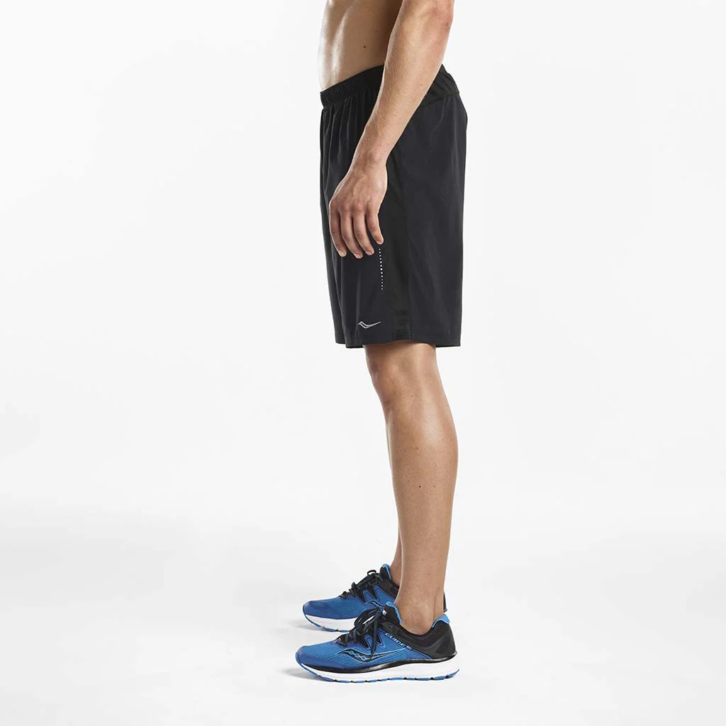 Saucony Interval 9-Inch 2 en 1 short de course à pied homme - Image 6