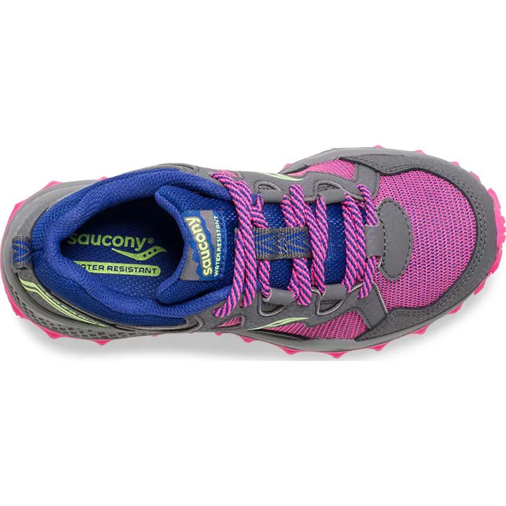 Saucony Peregrine Shield 2 gris chaussures de course a pied pour enfant - Image 3