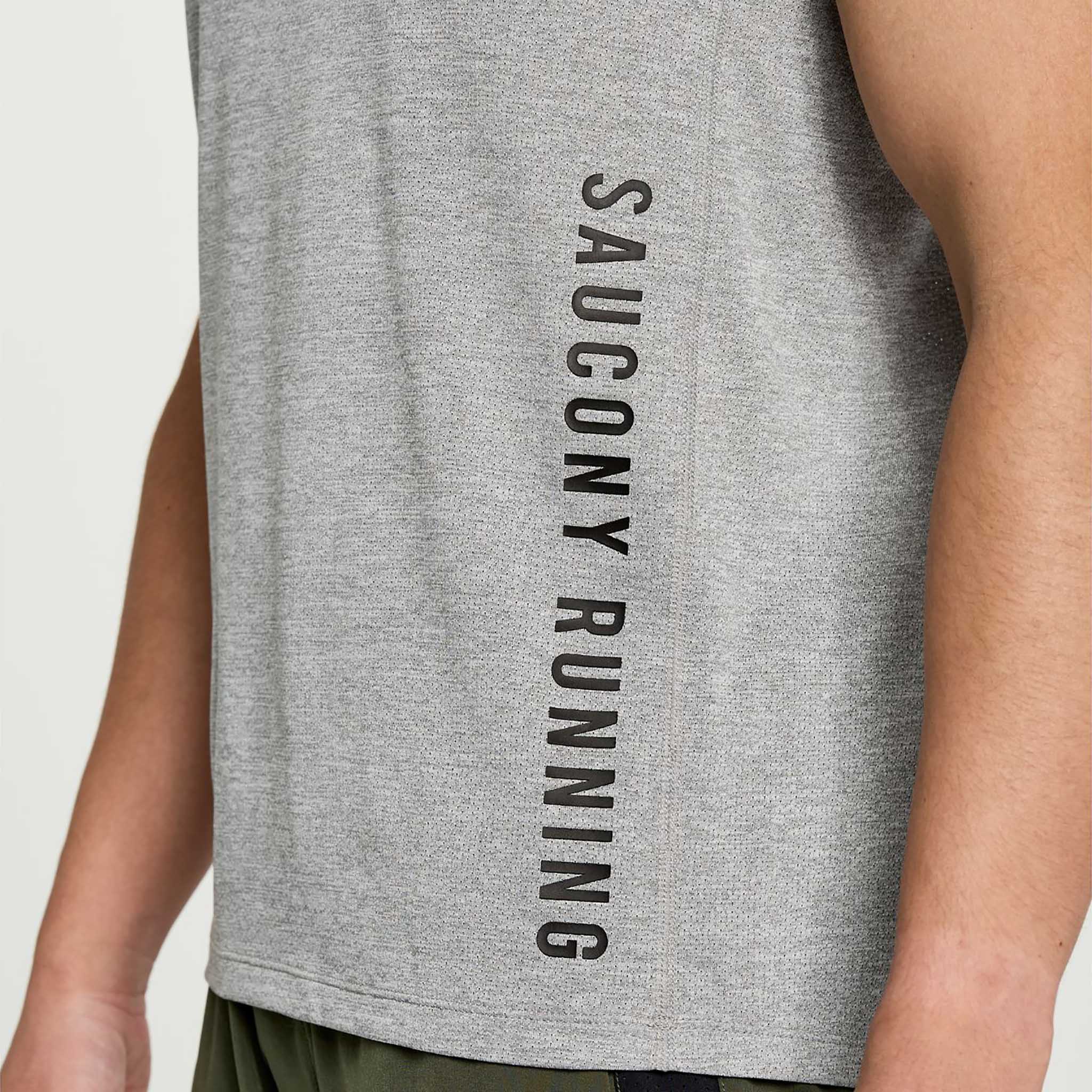 Saucony Stopwatch Graphic Singlet maillot de corps pour homme - Image 4