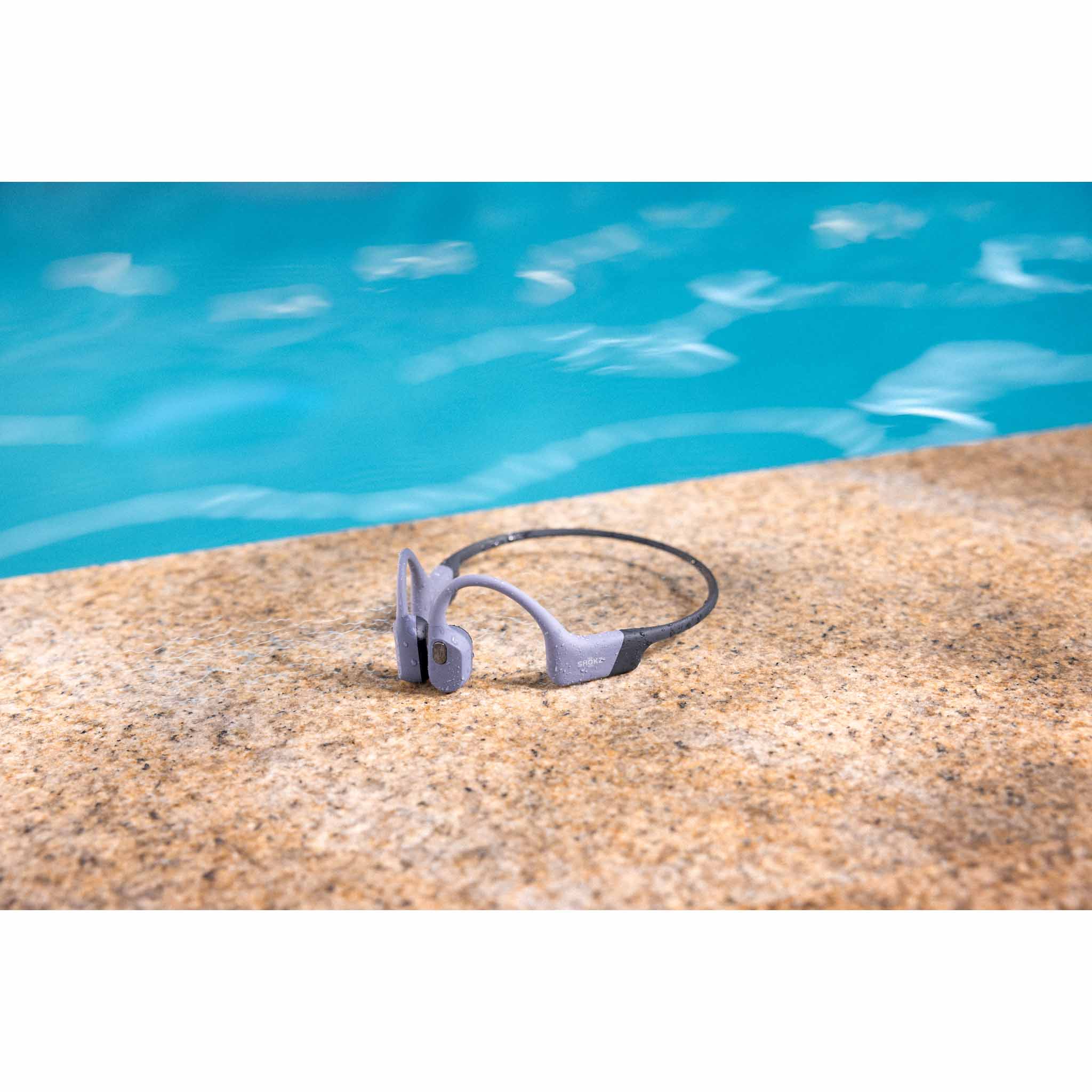 Shokz OpenSwim Pro Écouteurs étanches sans-fil à conduction osseuse - Image 7