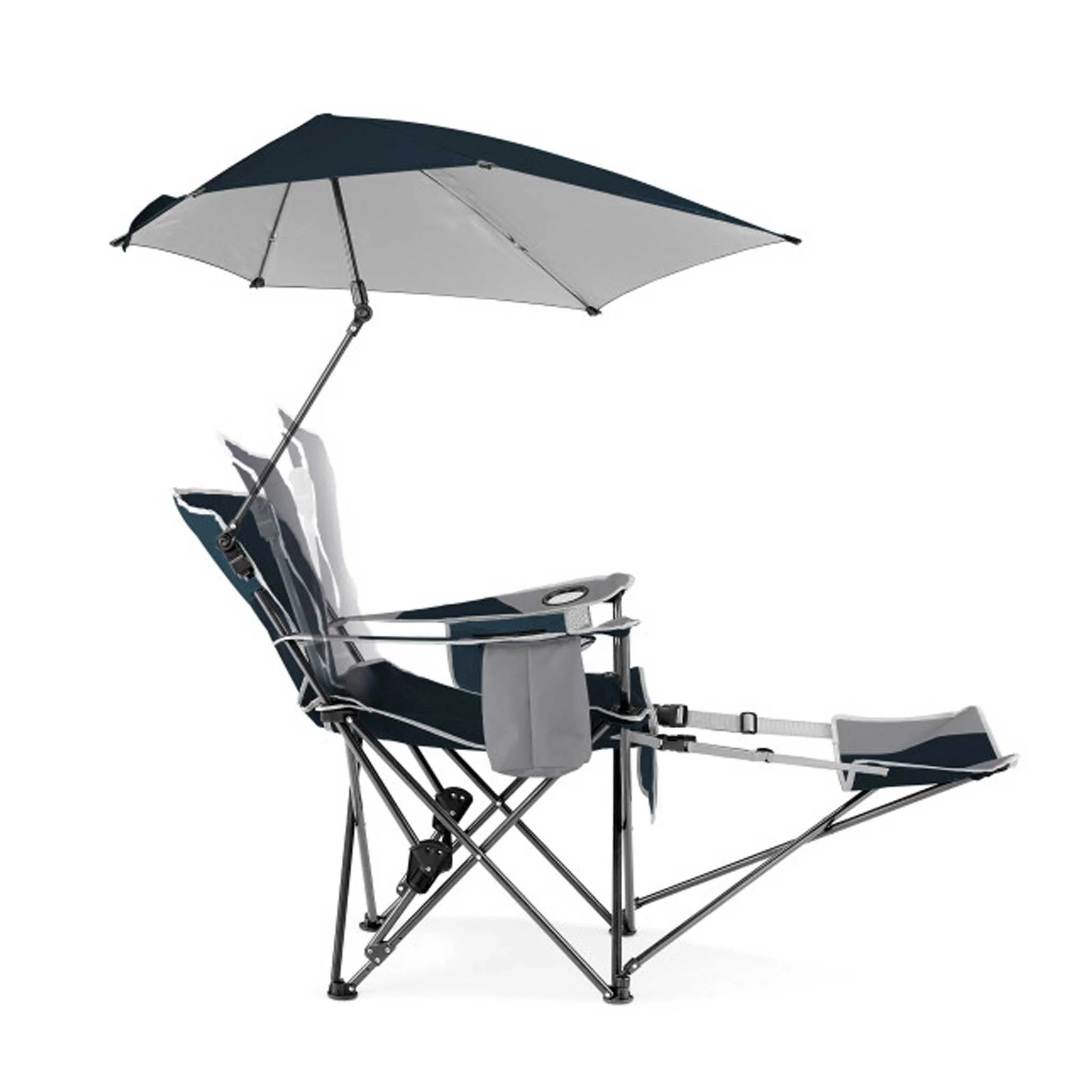 Sklz Sport-Brella Recliner chaise-abri pour l'extérieur avec parasol - Image 2