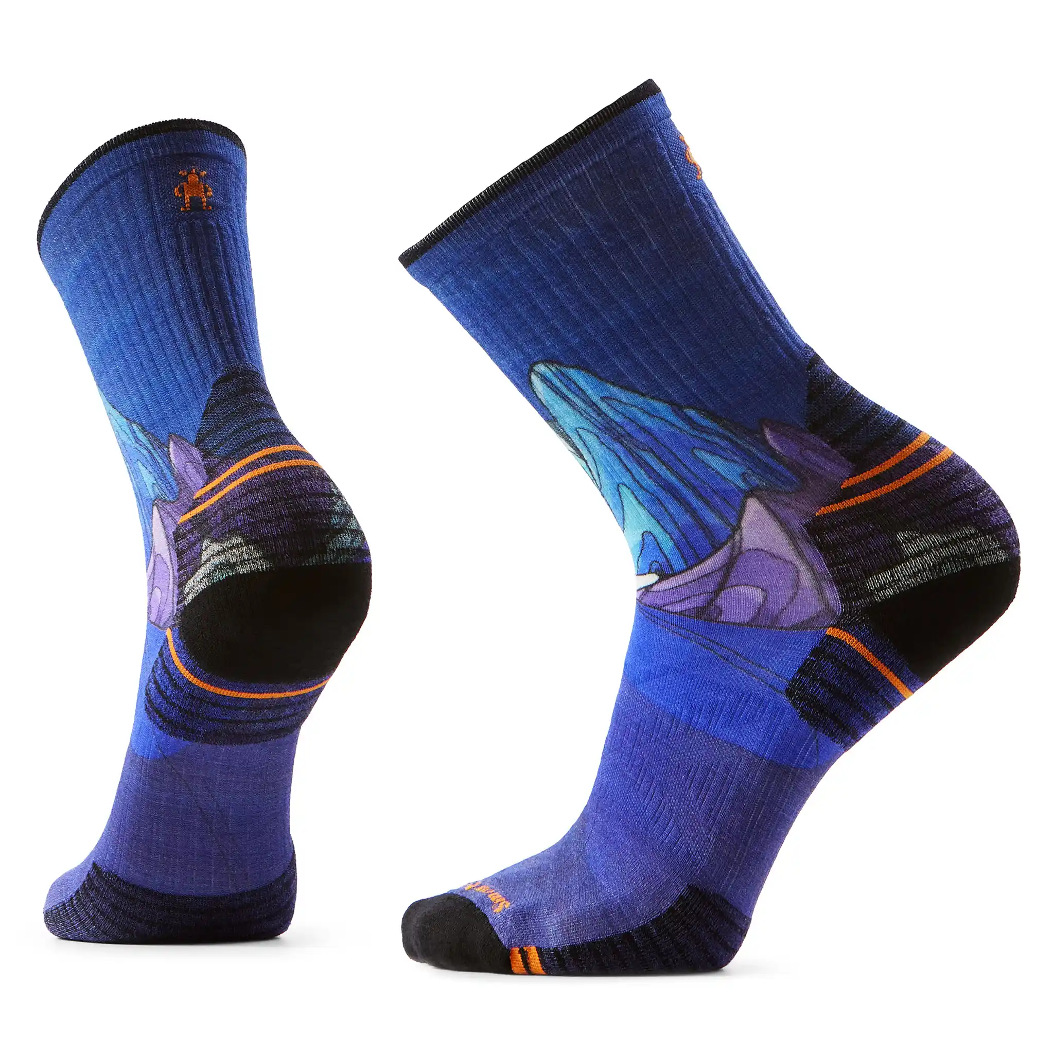Smartwool chaussette de randonnée imprimée Mountain Myth