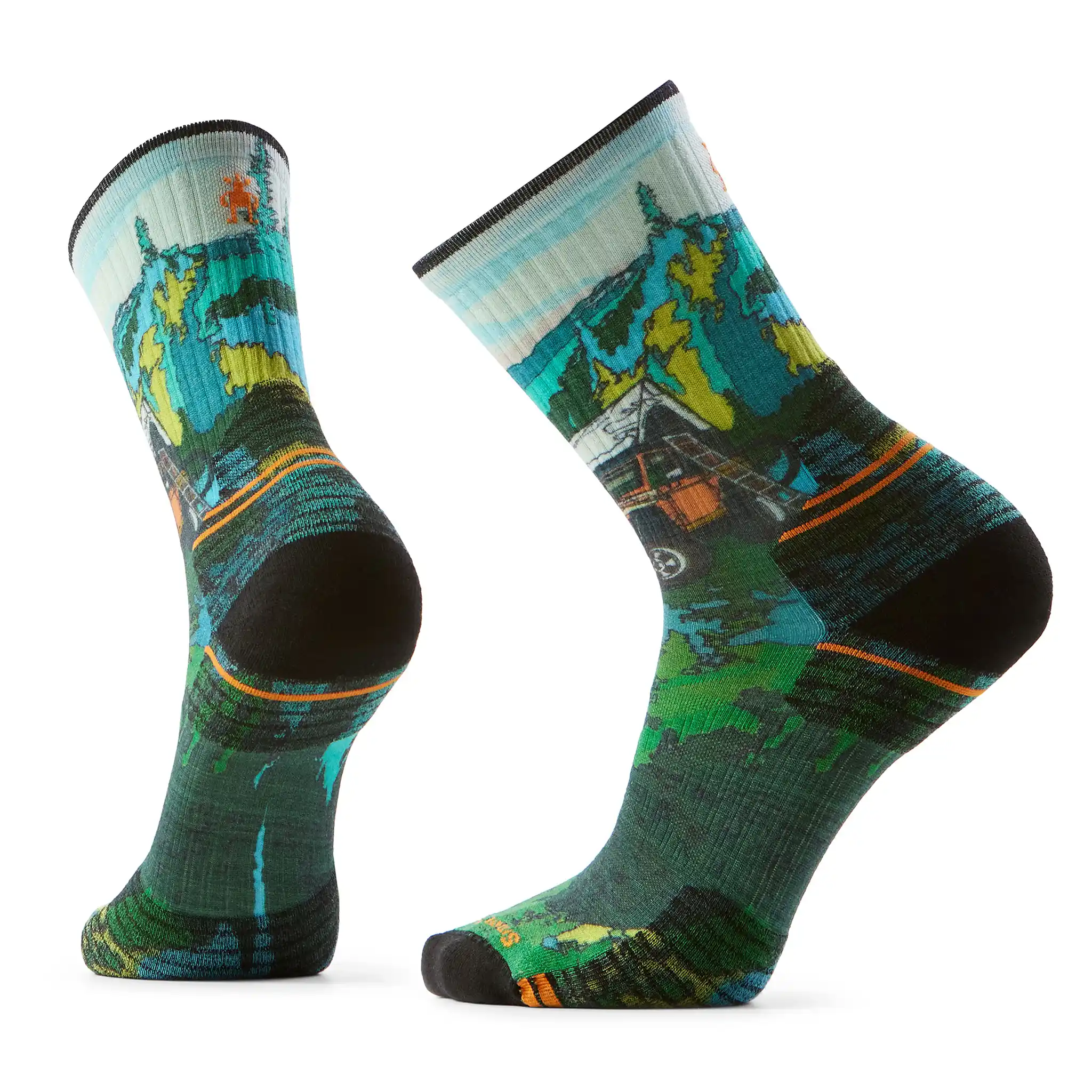 Smartwool chaussette de randonnée imprimée Trail Trekker