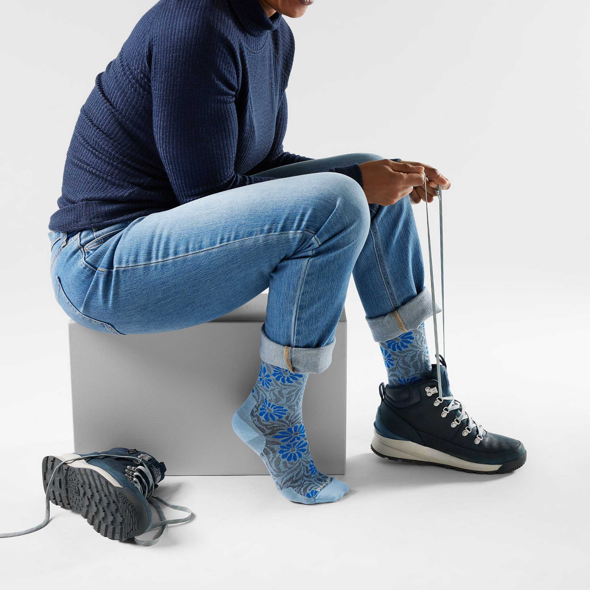 Smartwool Chaussette de tous les jours Floral pour femme - Image 2