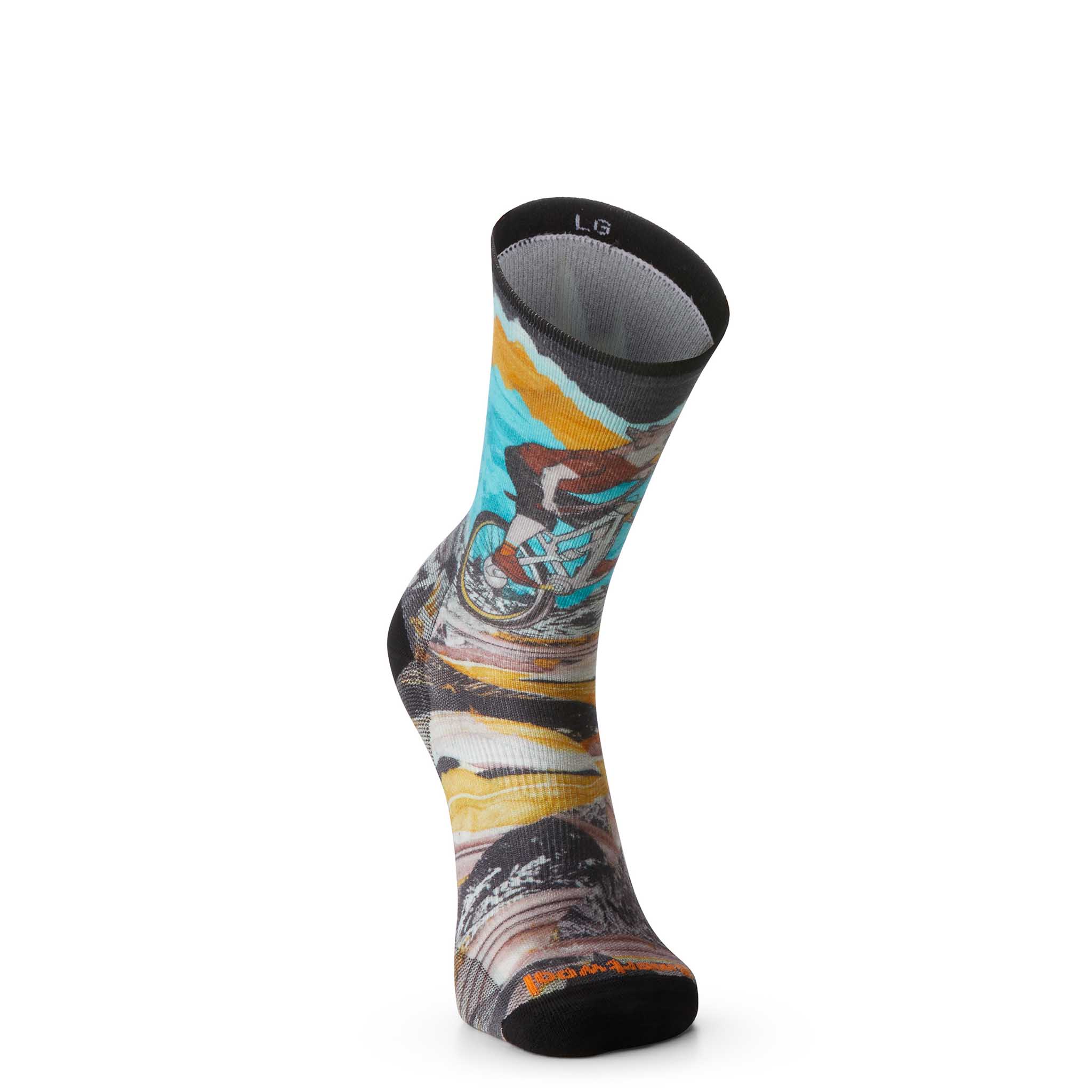 Smartwool chaussettes de vélo Wolf coussin zéro pour homme - Image 2