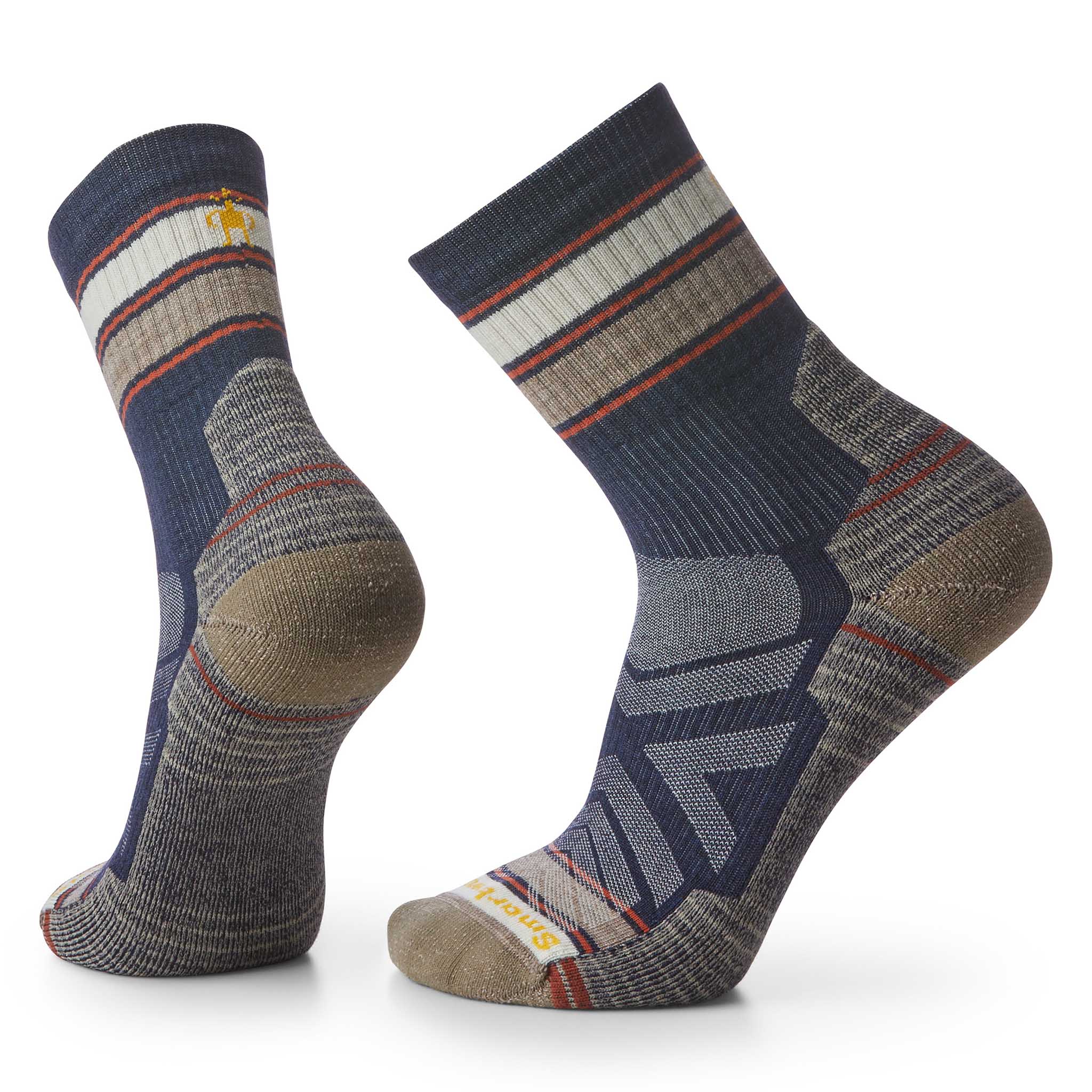 Smartwool chaussettes Hike Light Cushion à rayures pour homme