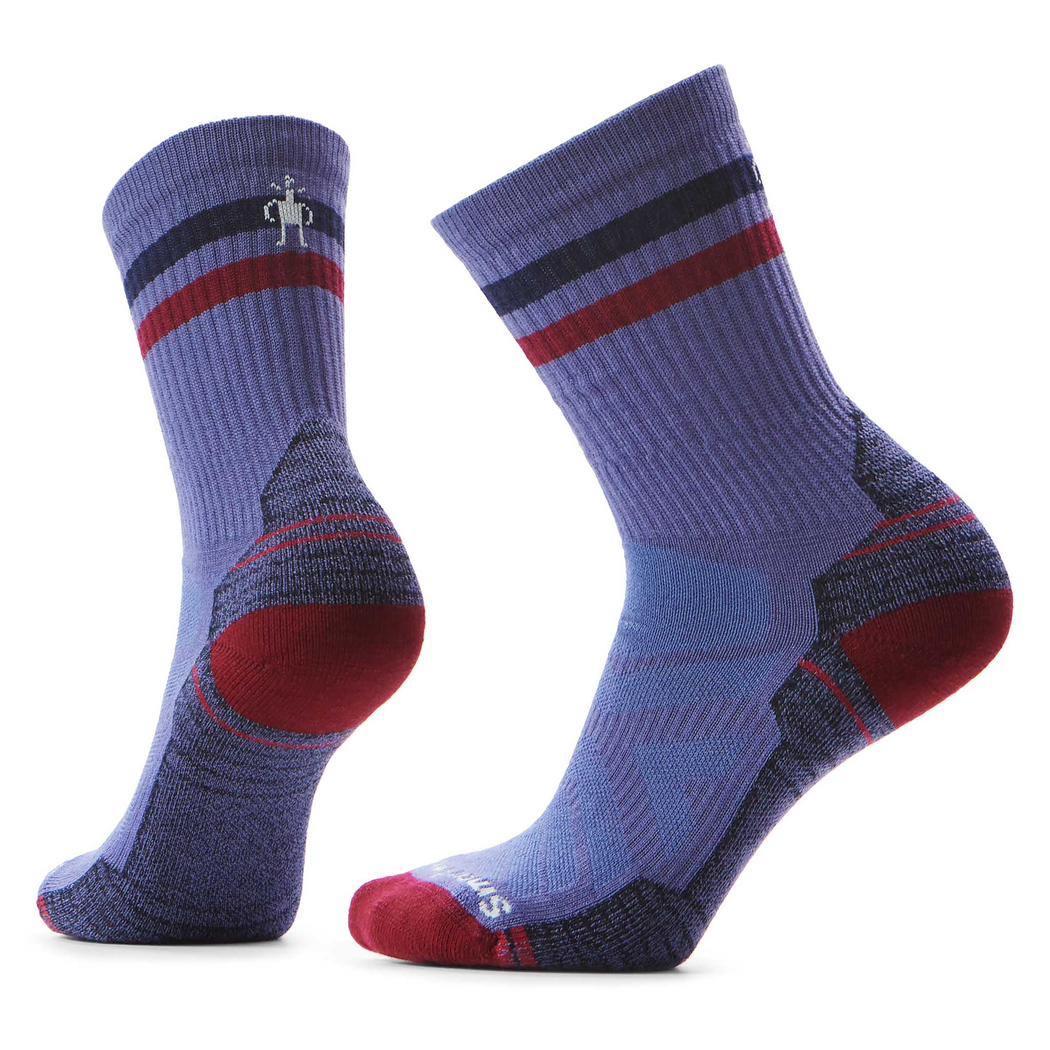Smartwool chaussettes tube Hike Light Cushion à rayures femme - Image 4
