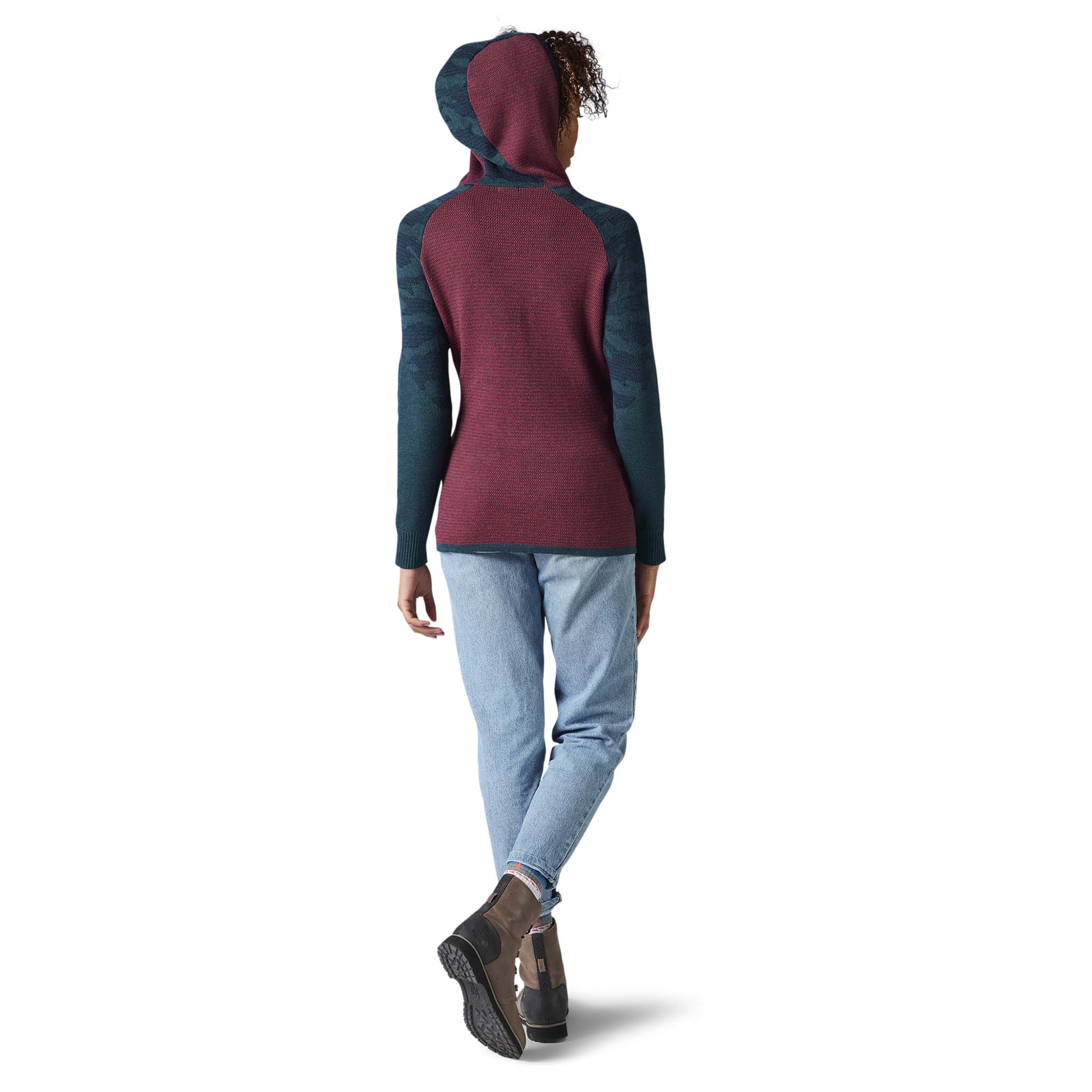 Smartwool Dacono Hoodie Sweater chandail à capuchon et demi-glissière pour femme - Image 3