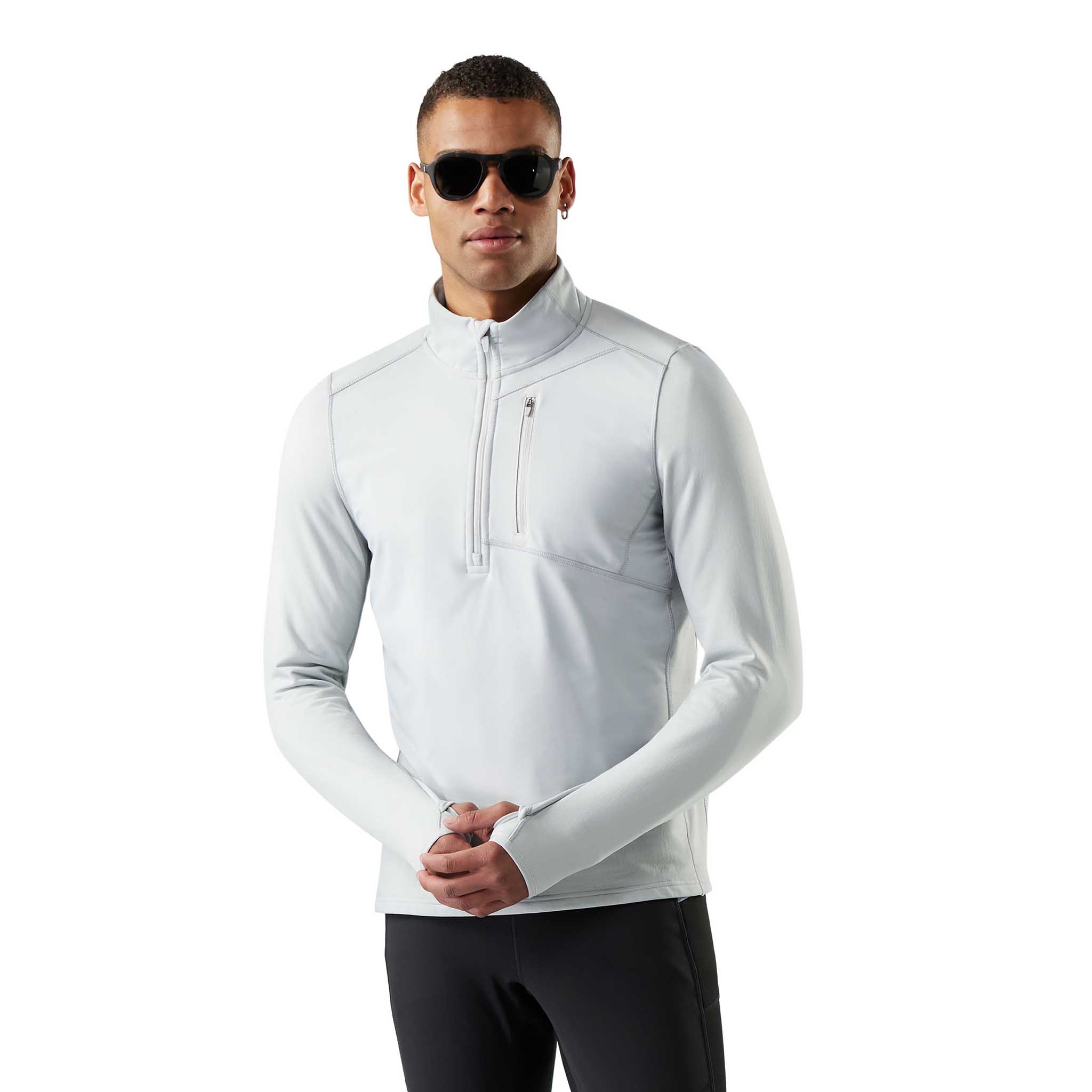 Smartwool Haut coupe-vent Active Fleece à demi-zip pour homme