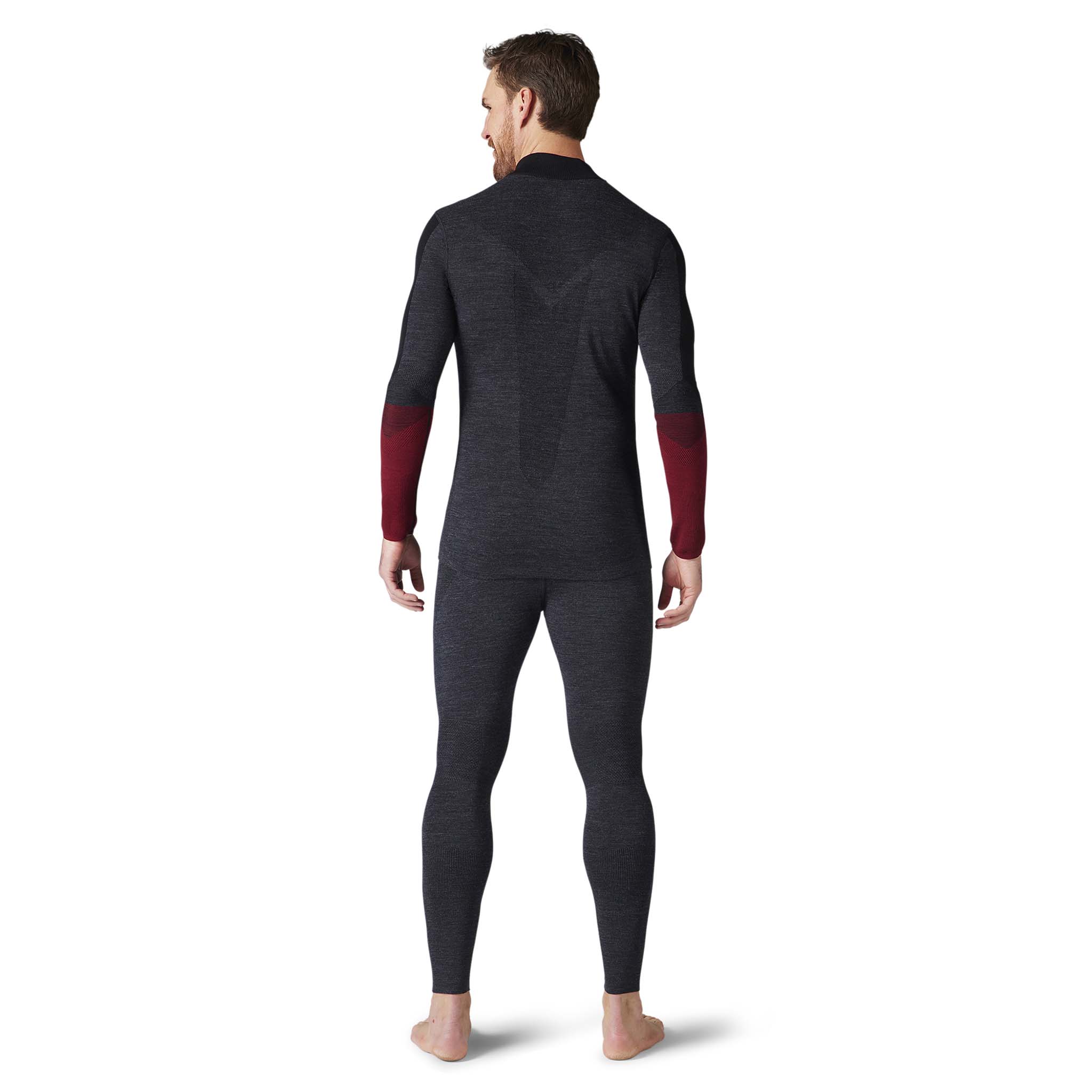 Smartwool Intraknit Merino 200 Colorblock 1/4 Zip couche de base homme - Image 3