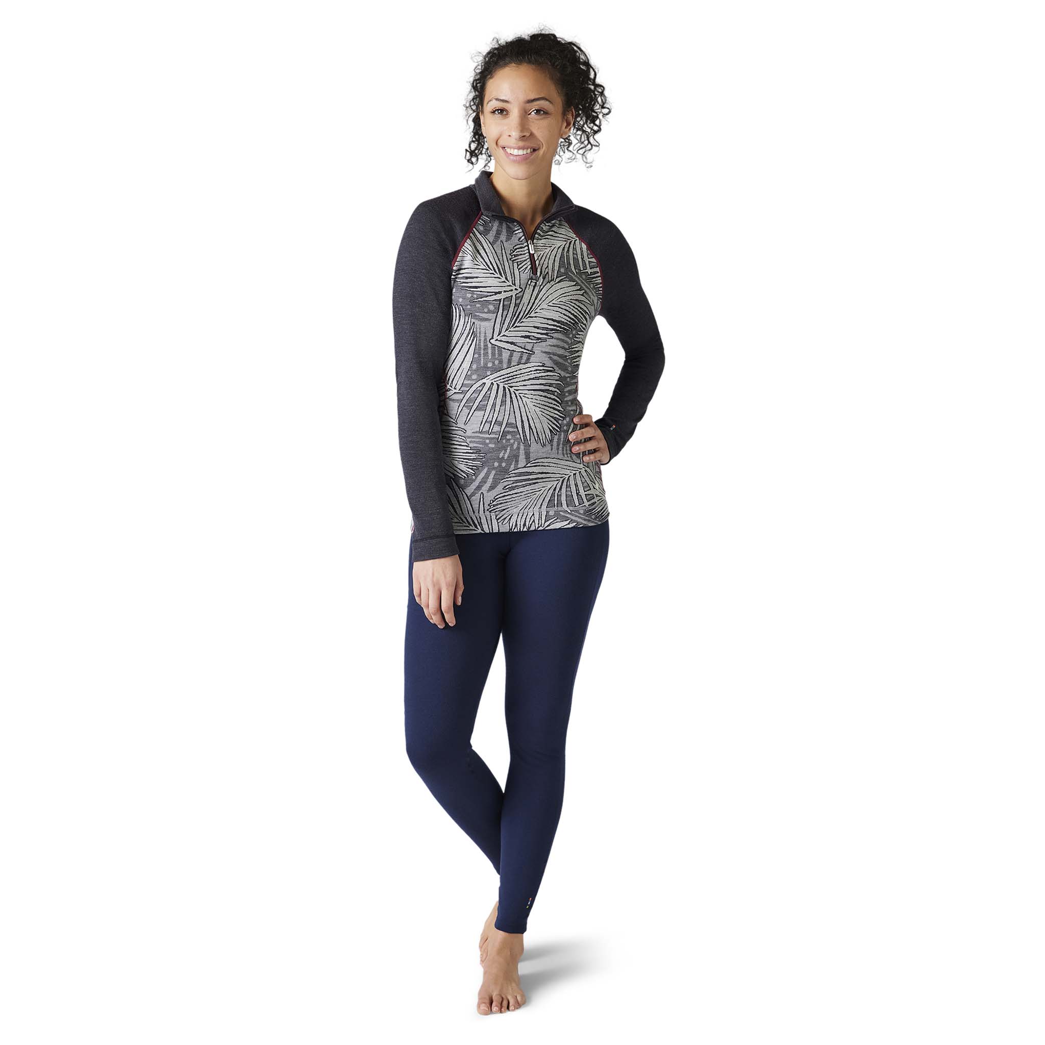 Smartwool Merino 250 baselayer 1/4 zip à motif pour femme - Image 4