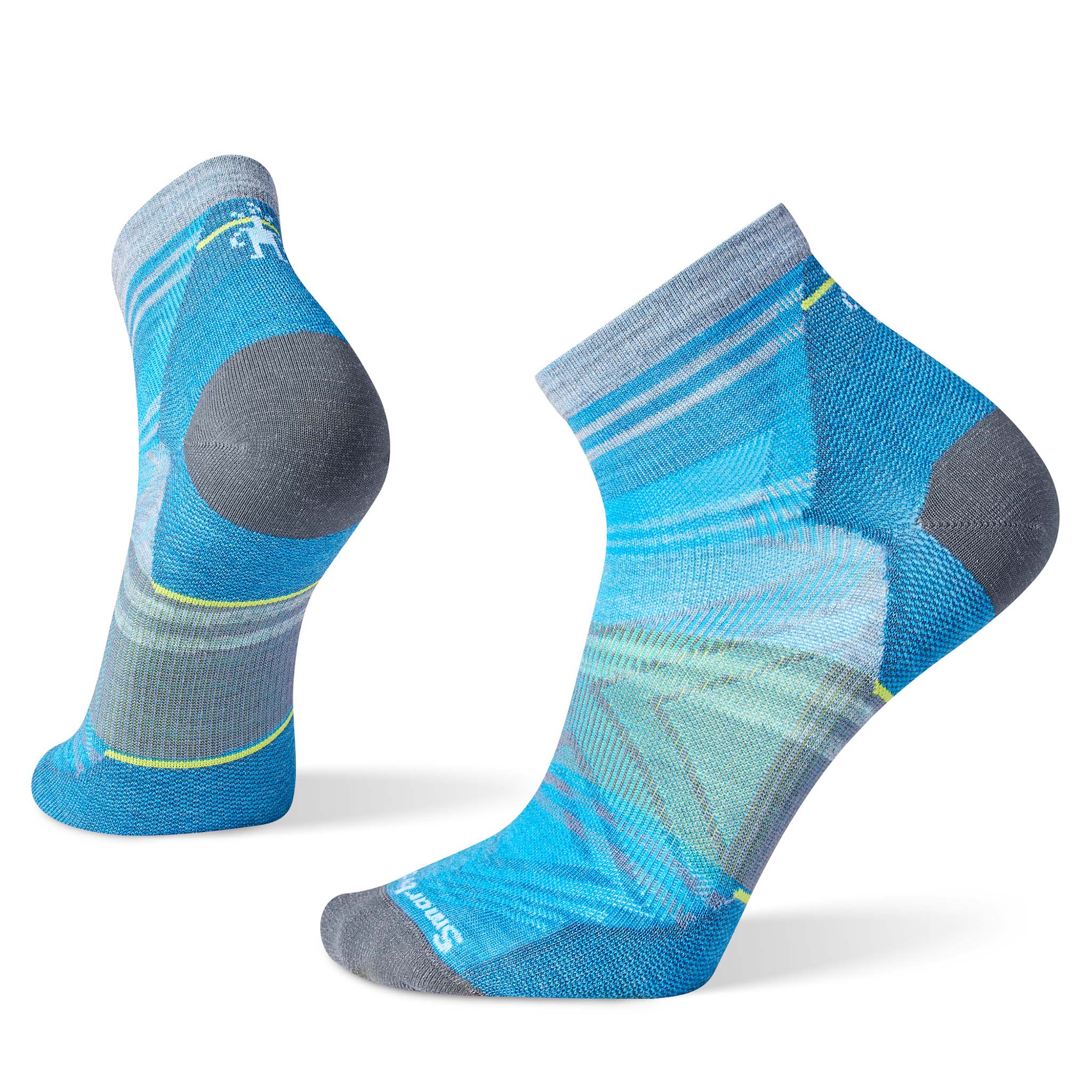 Smartwool Run Zero Cushion chaussettes à la cheville à motif pour homme