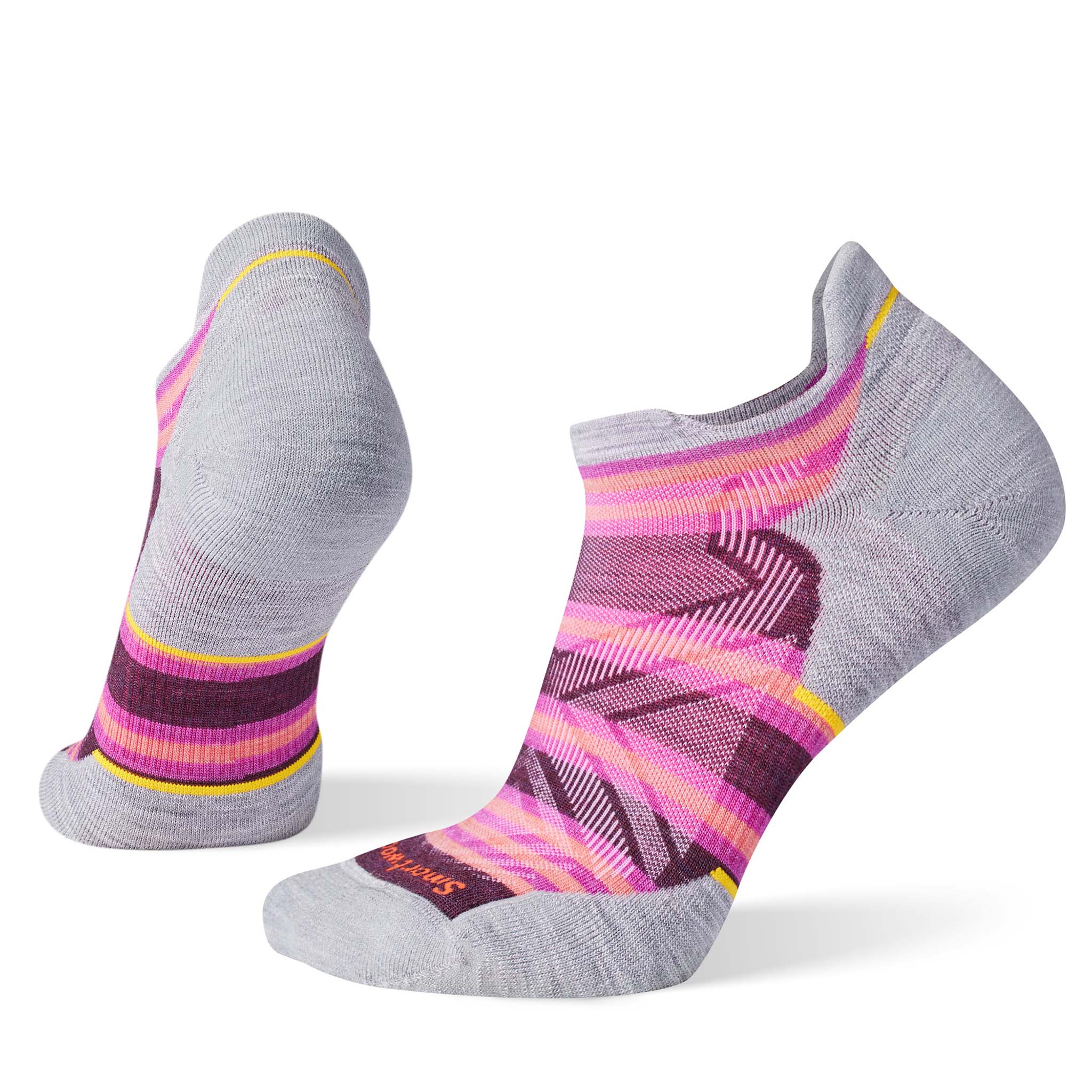 Smartwool socquette de course matelassée à rayures femme