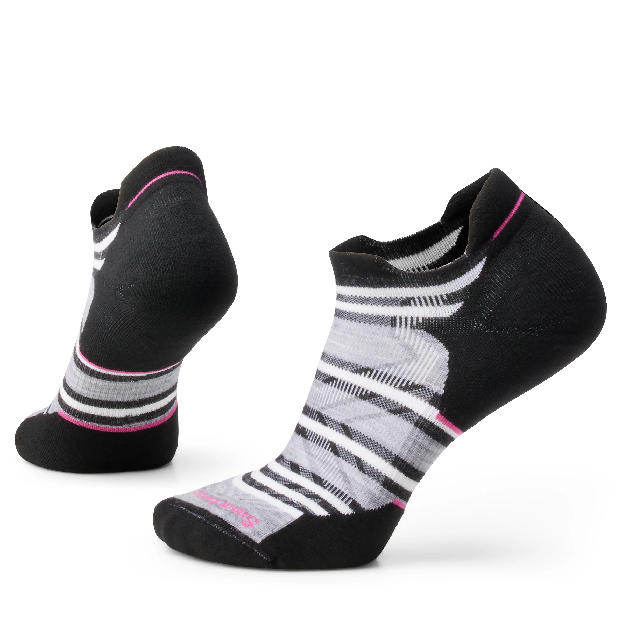 Smartwool socquette de course matelassée à rayures femme - Image 2