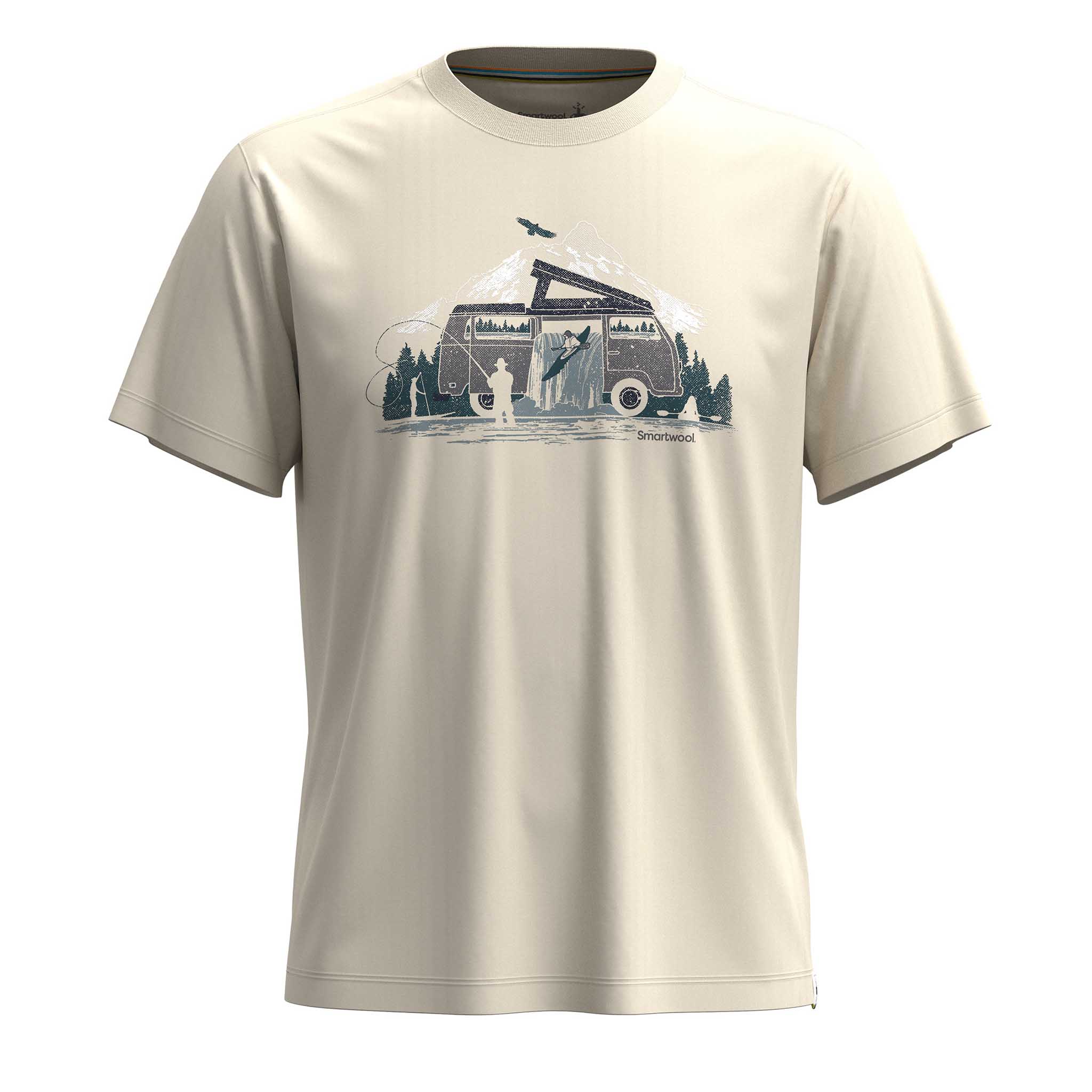 Smartwool t-shirt à manches courtes à motif River Van pour homme