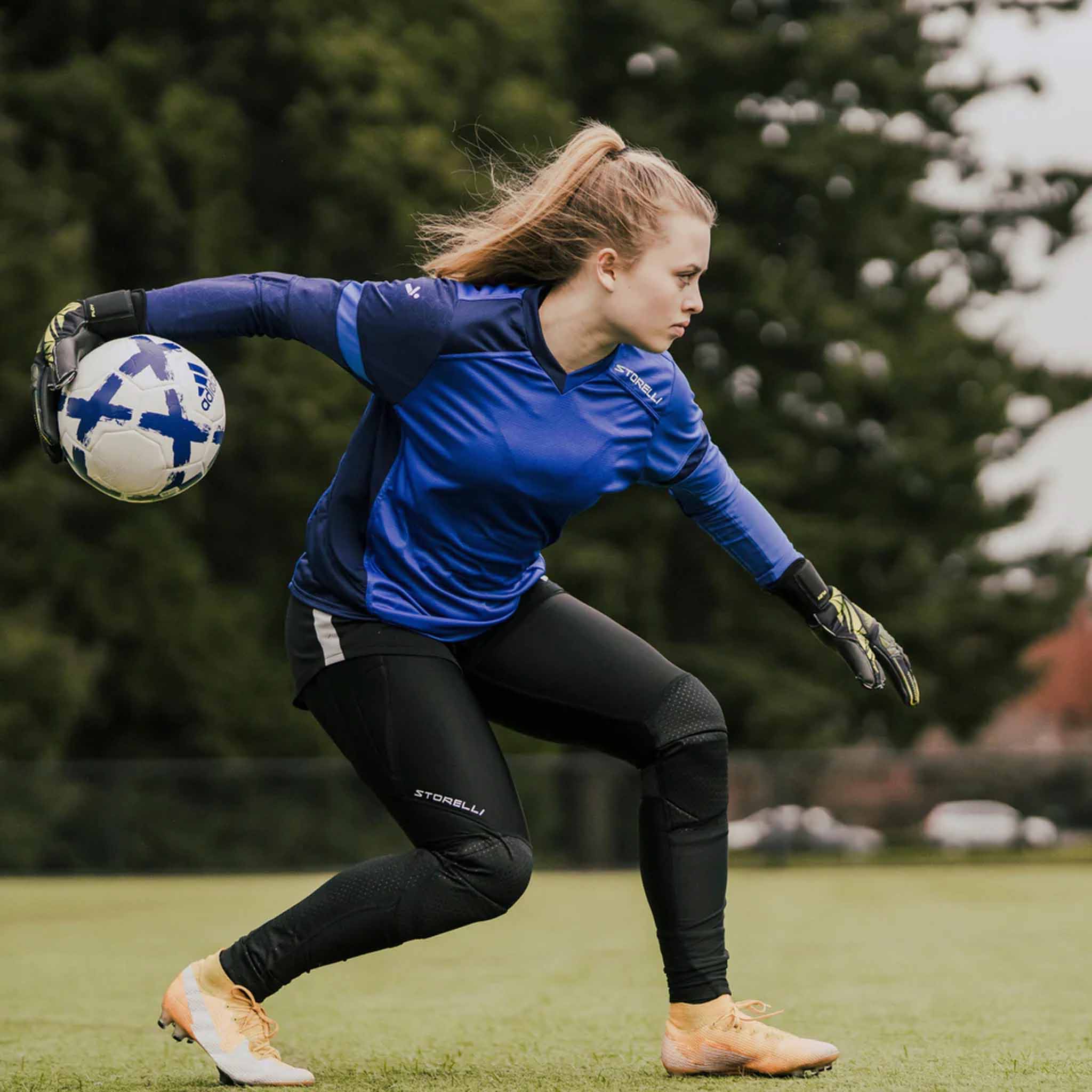 Storelli BodyShield GK Leggings de protection pour gardienne de but de soccer femme - Image 4