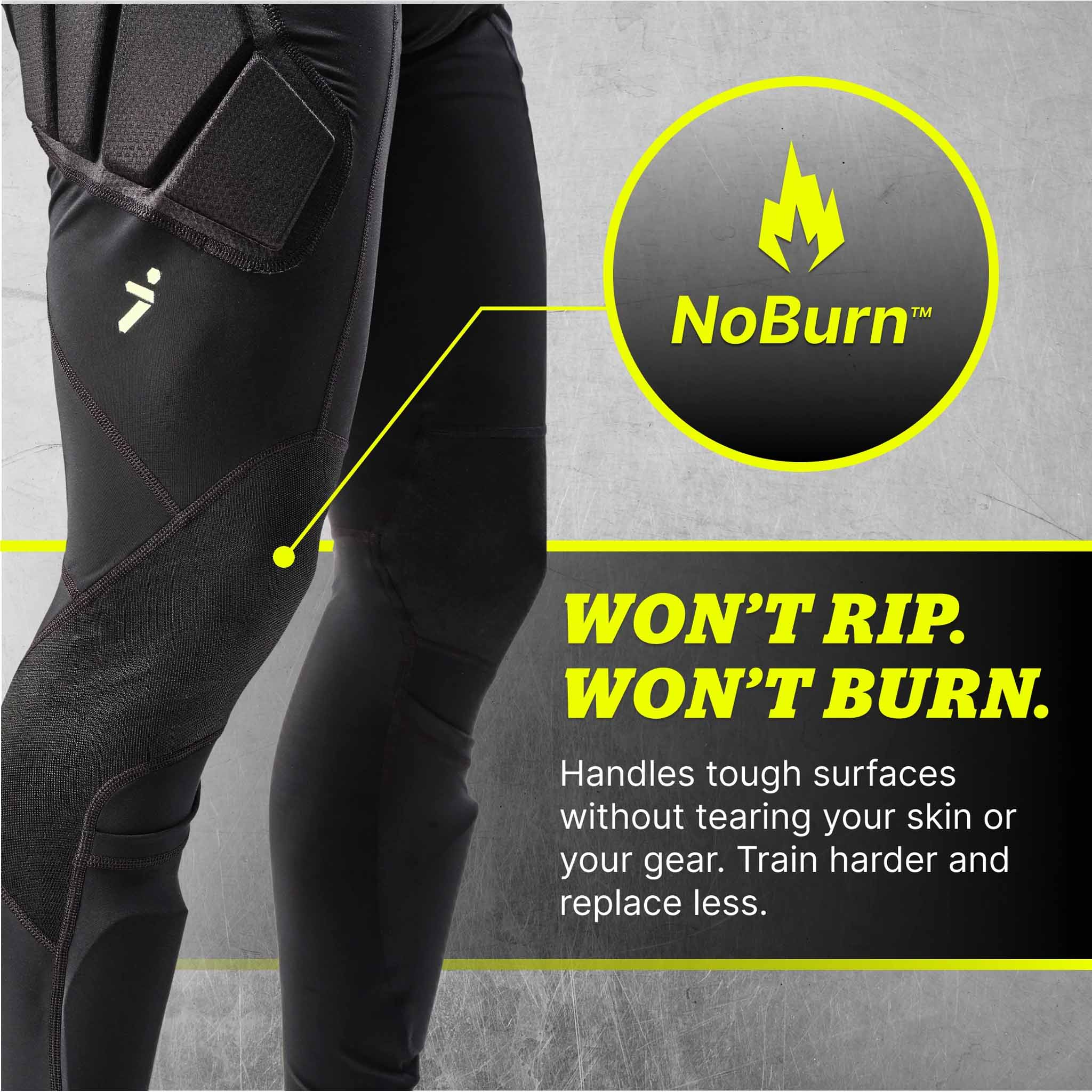 Storelli BodyShield No Burn GK Leggings de protection pour gardien de but de soccer - Image 14