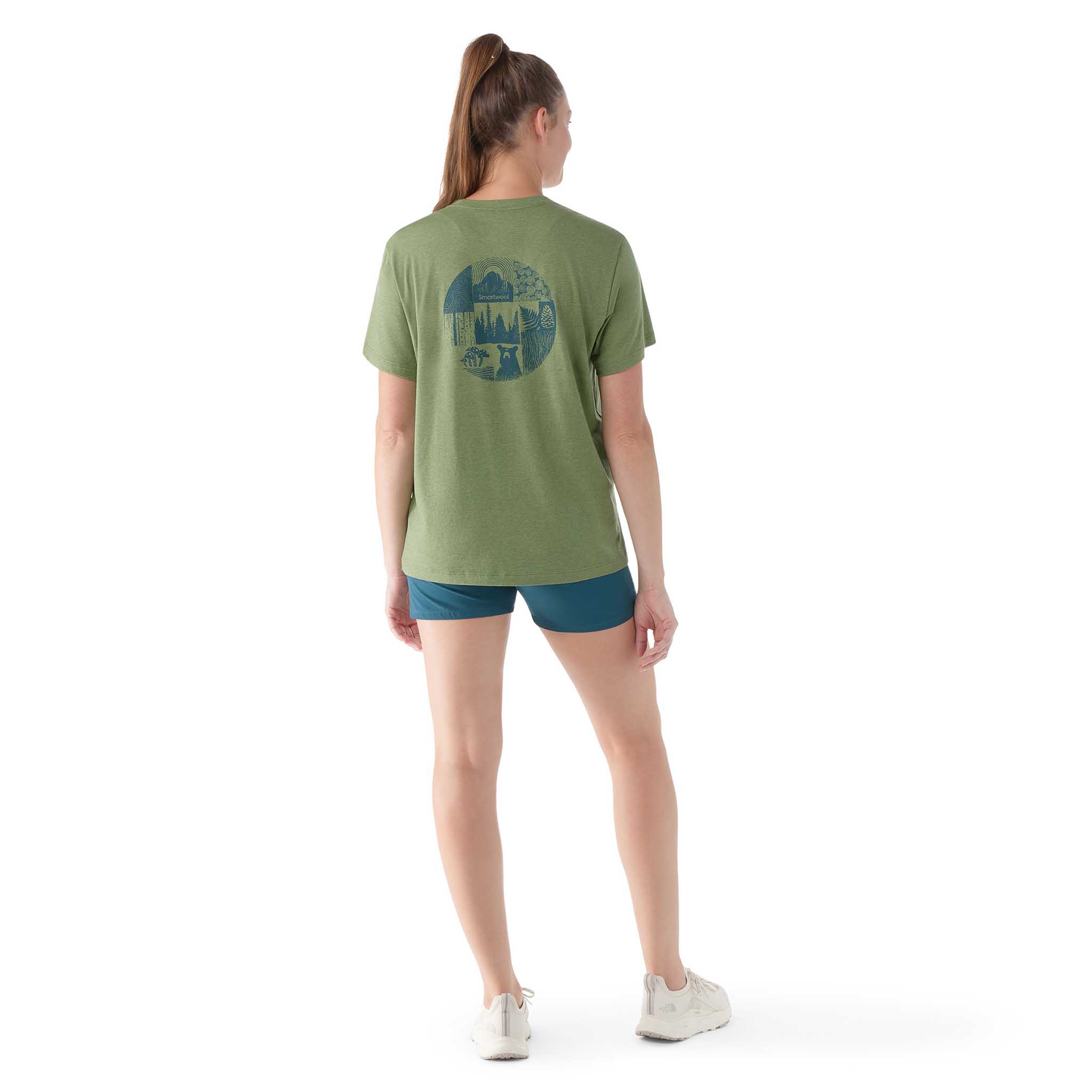 T-shirt imprimé Forest Finds Smartwool pour homme - Image 10