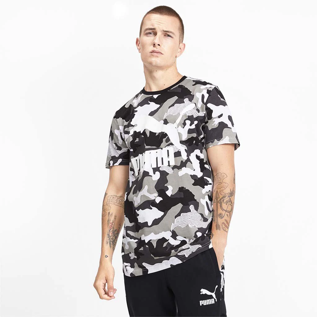 T-shirt Puma Classic AOP manches courtes pour homme - Image 2