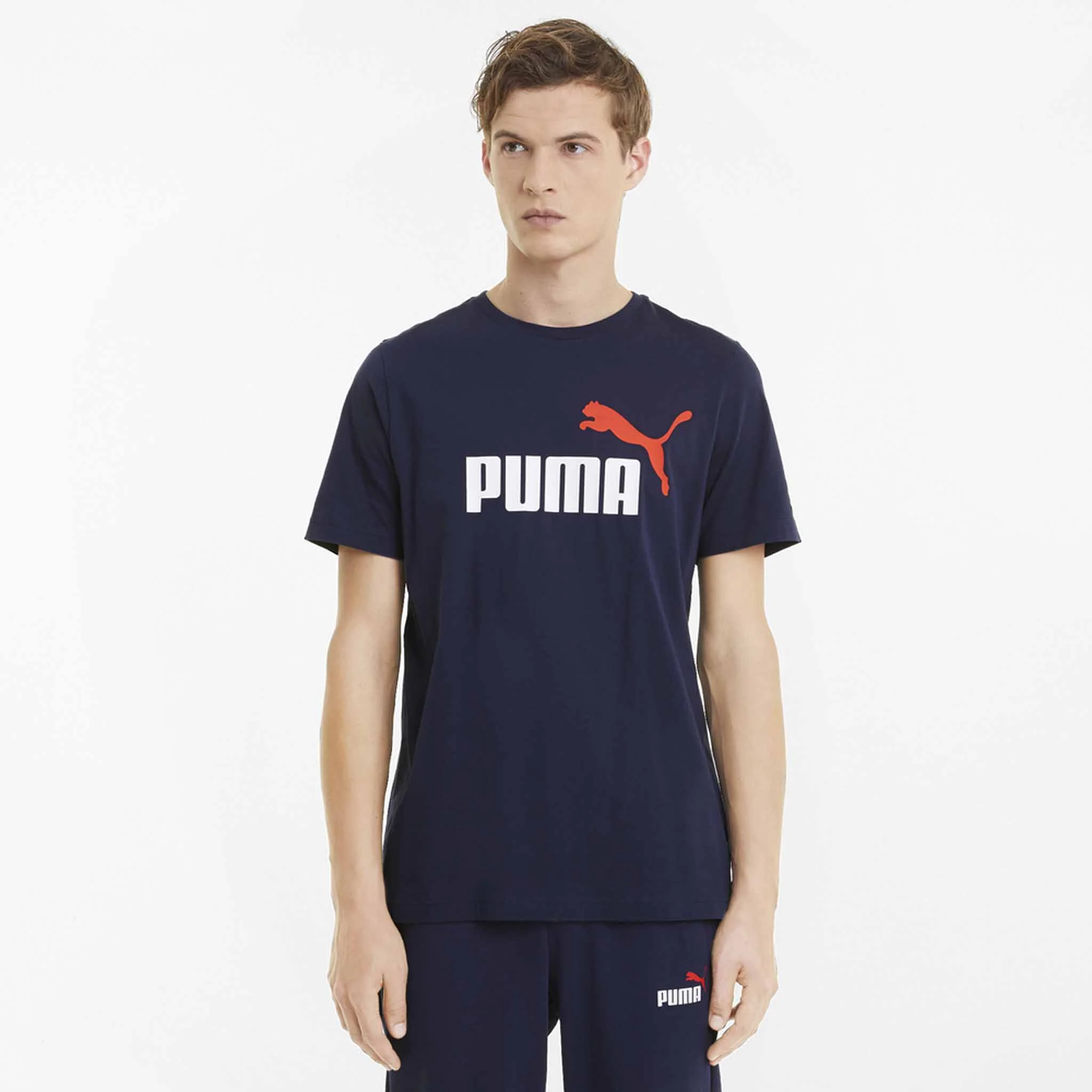 T-shirt Puma Essential+ 2 Colour logo pour homme - Image 3