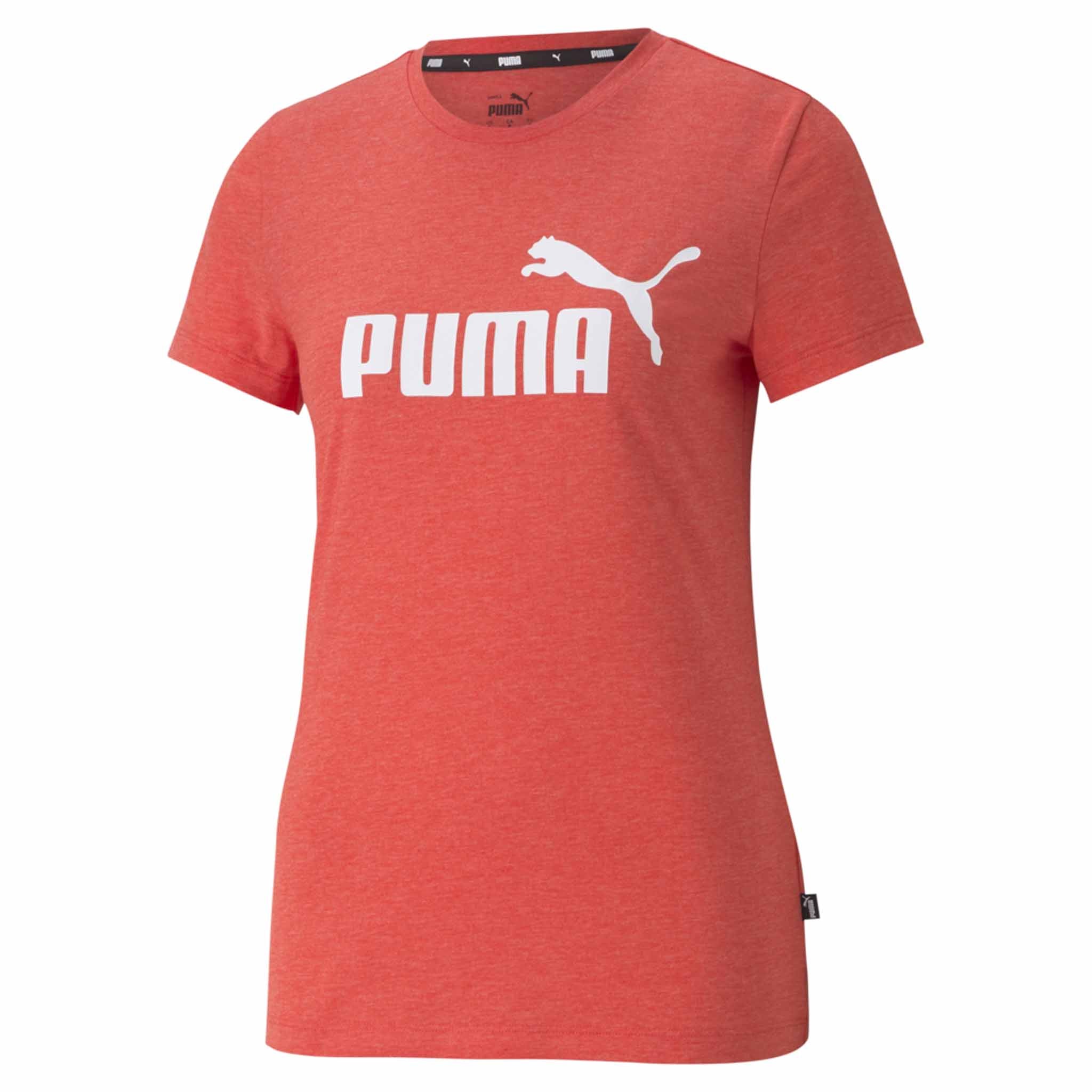 T-shirt Puma Essential chiné a manches courtes pour femme - Image 2