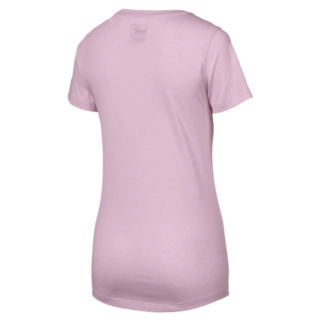 T-shirt Puma Essential chiné à manches courtes pour femme - Image 2