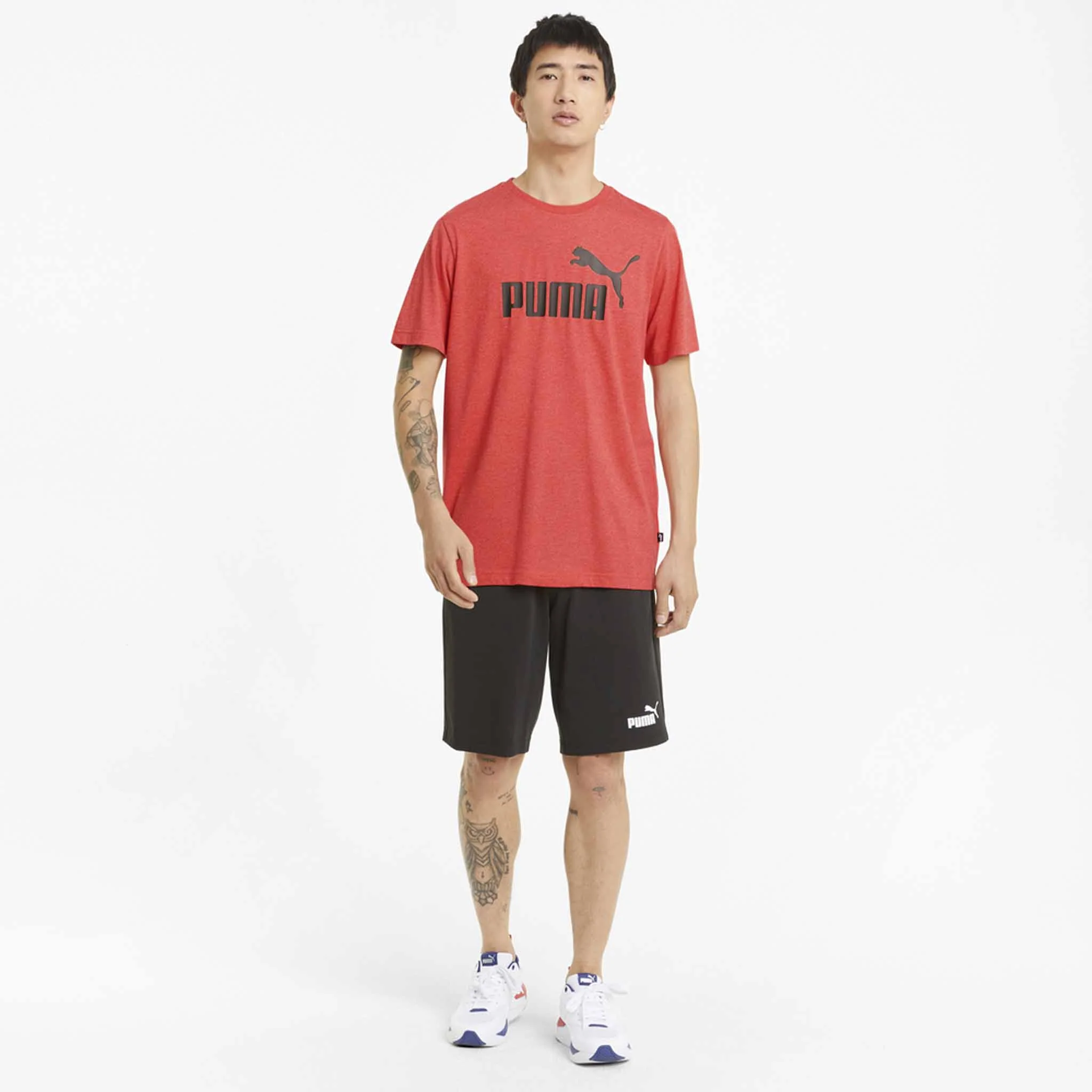 T-shirt Puma Essential chiné pour homme - Image 10