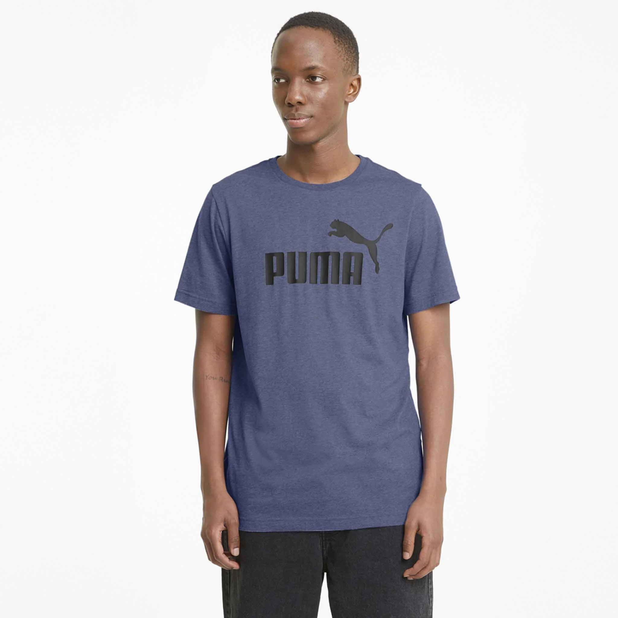 T-shirt Puma Essential chiné pour homme - Image 12