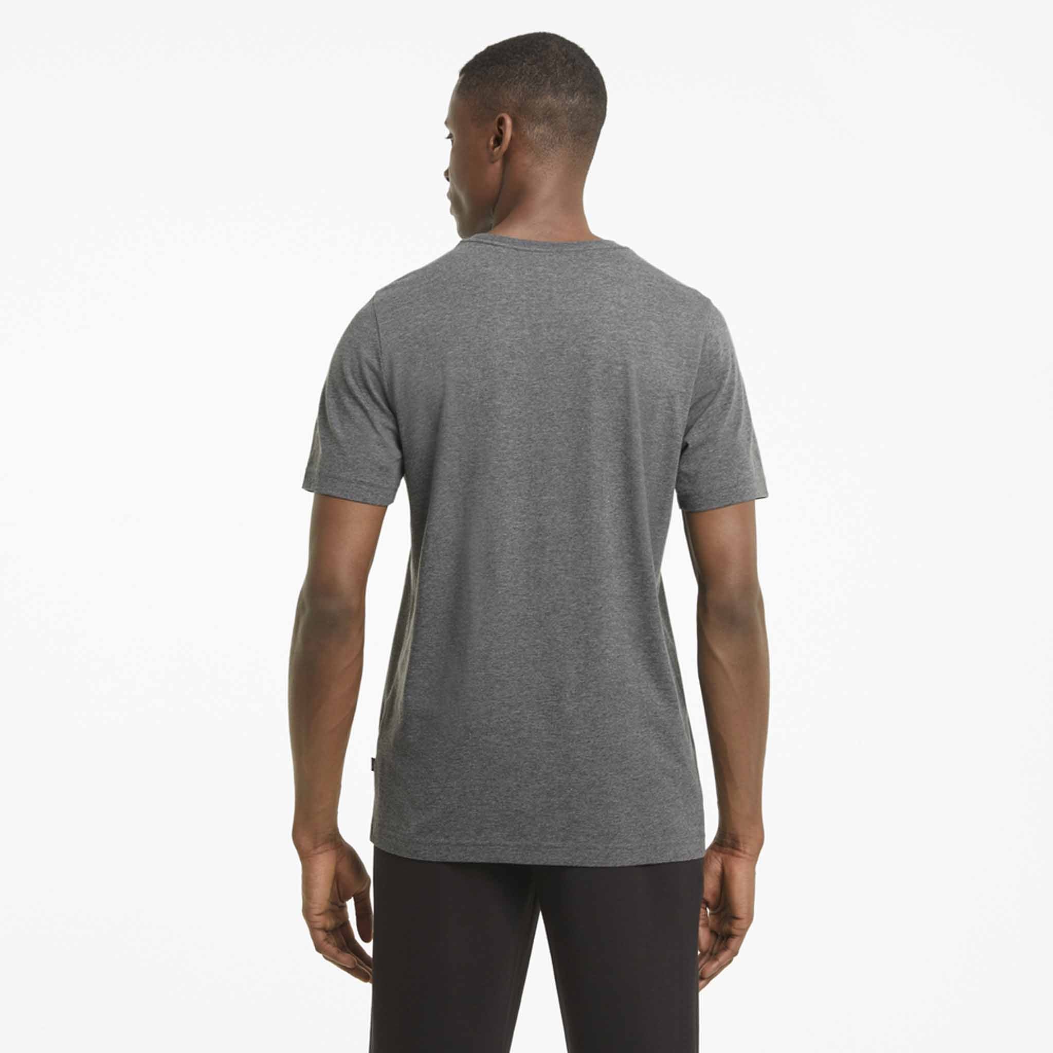T-shirt Puma Essential chiné pour homme - Image 4