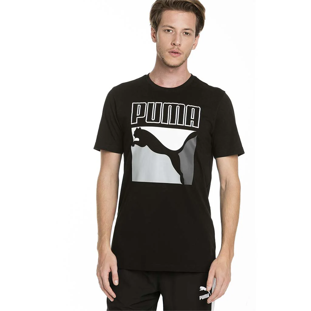 T-shirt Puma Graphic Box Logo manches courtes pour homme - Image 8