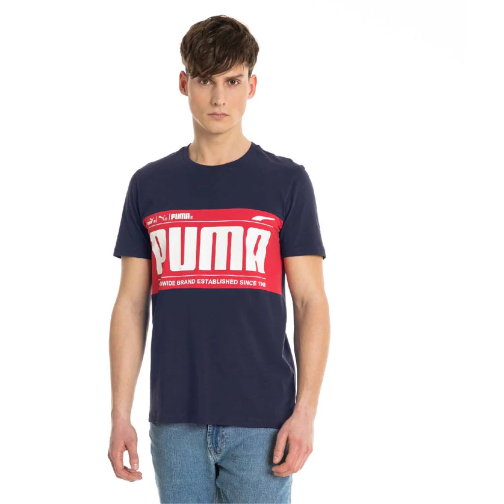 T-shirt Puma Graphic Logo Block Tee pour homme - Image 5