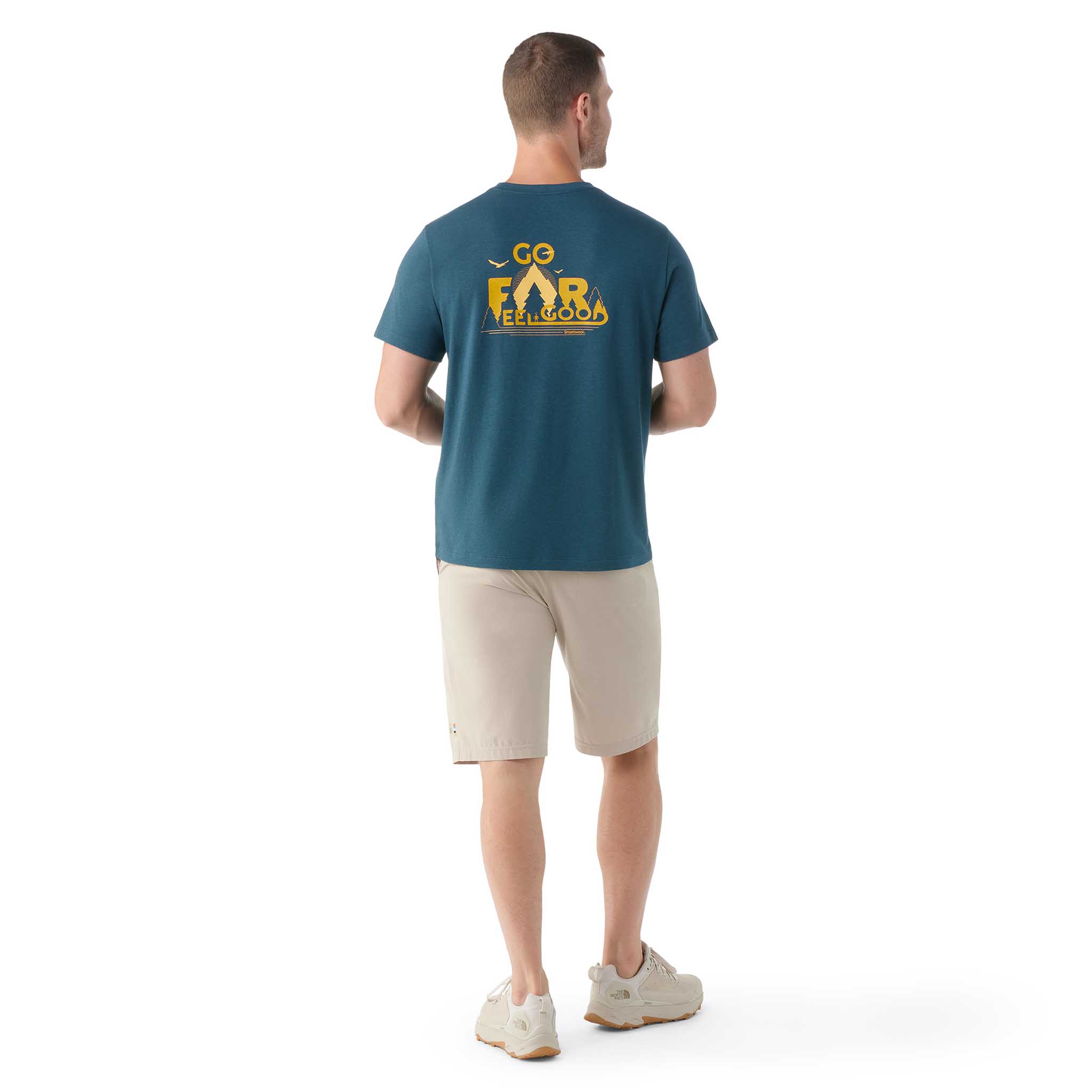 T-shirt Smartwool à imprimé Go Far, Feel Good pour homme - Image 3