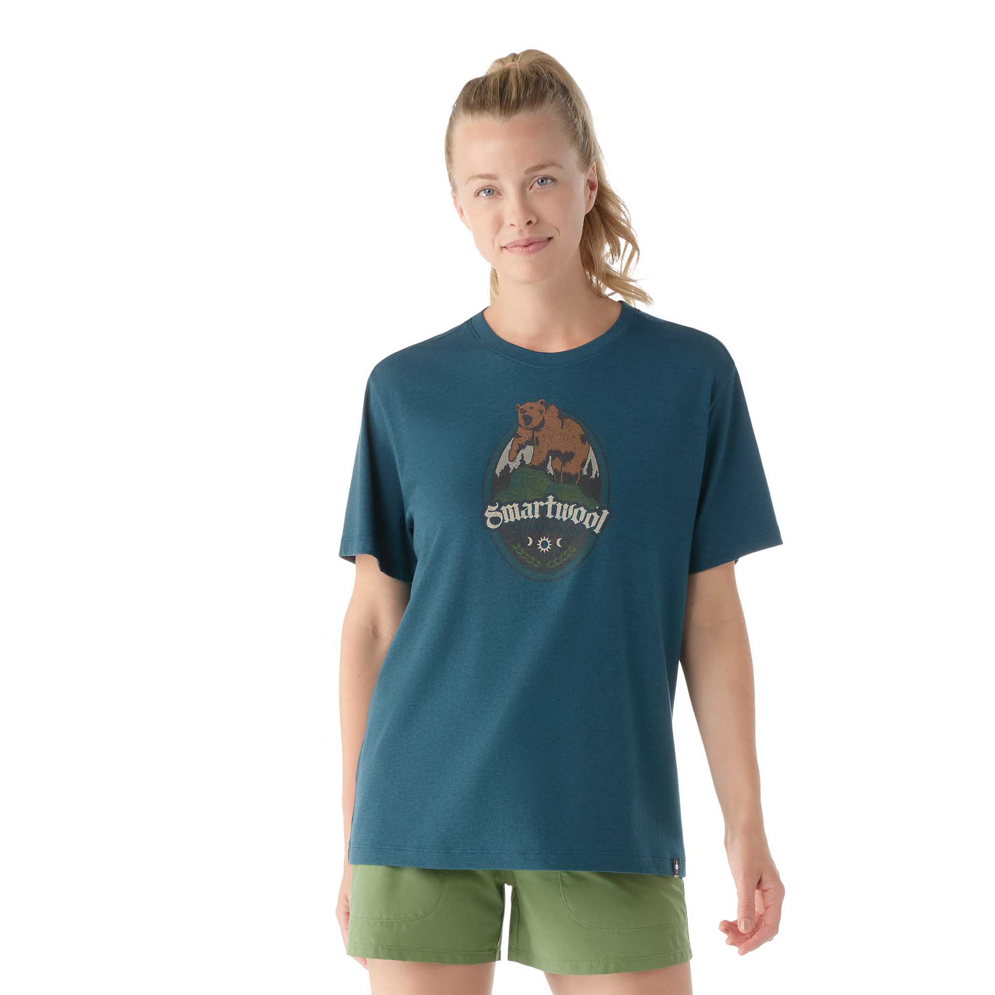 T-shirt Smartwool à manches courtes imprimé Bear Attack pour homme - Image 3
