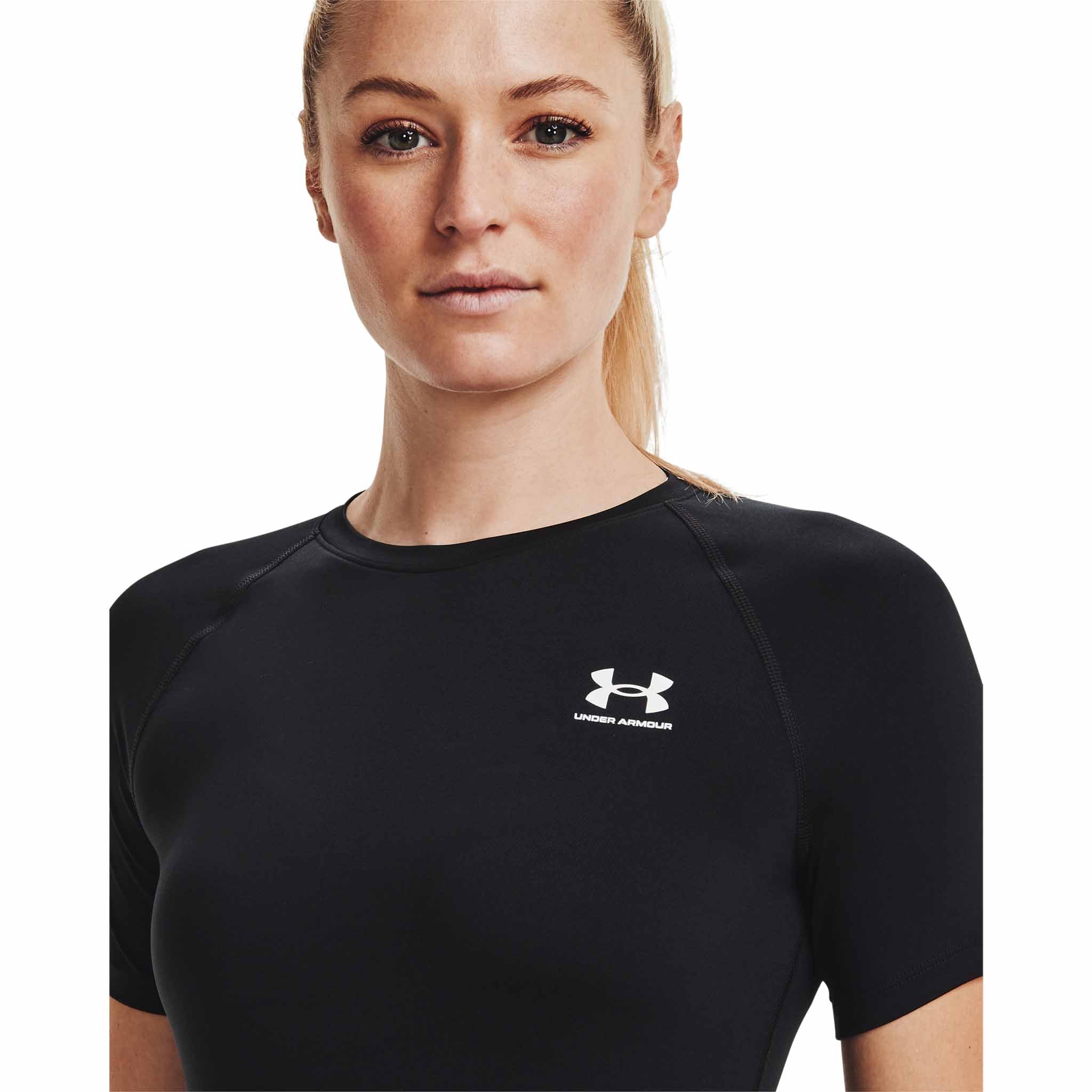 UA HeatGear – T-shirt de compression pour femme - Image 3